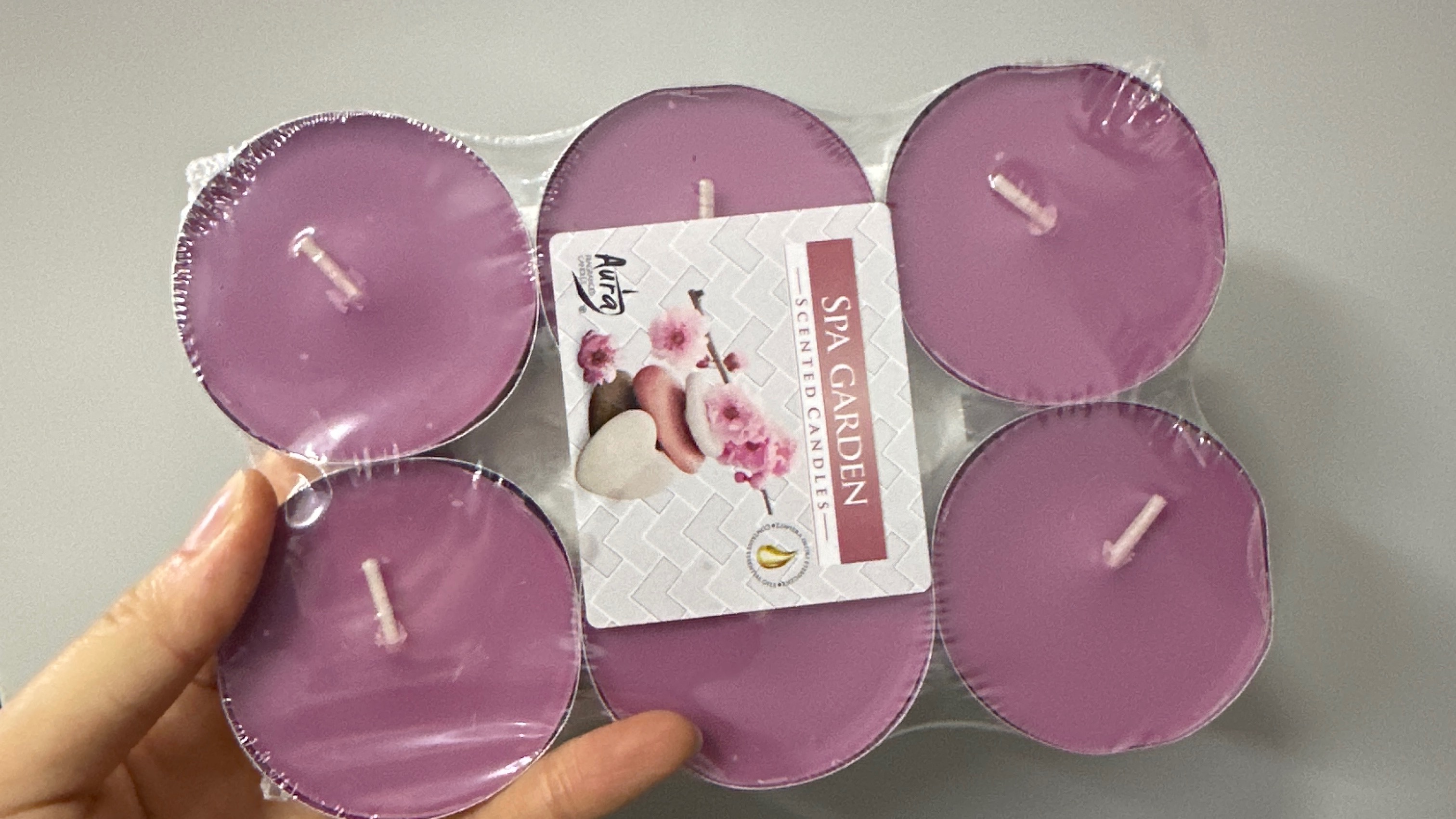 Vonné svíčky Spa garden Maxi 6ks