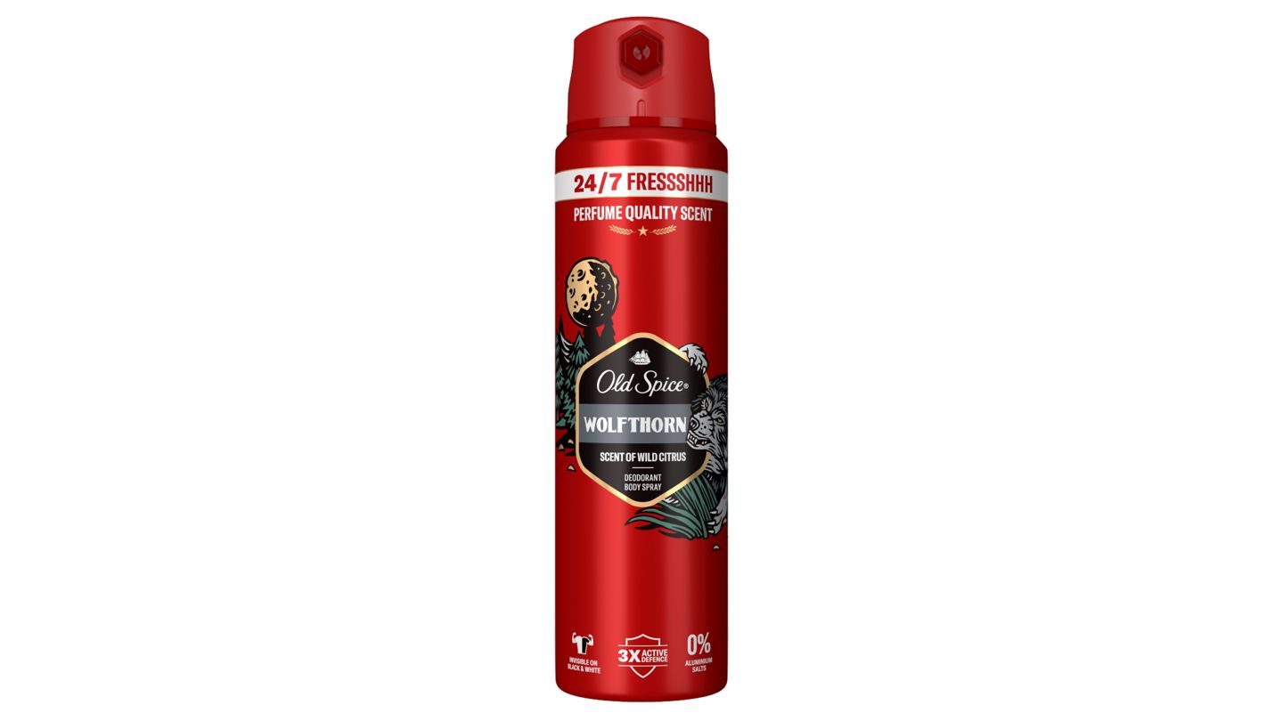 Old Spice Wolfthorn Tělový Deodorant Ve Spreji Pro Muže 150ml