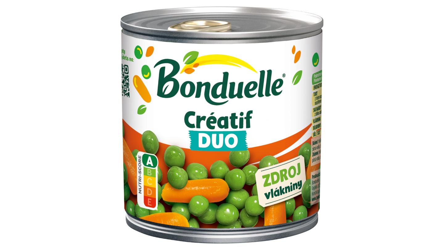Bonduelle Créatif Duo zeleninová směs v mírně slaném nálevu 400g