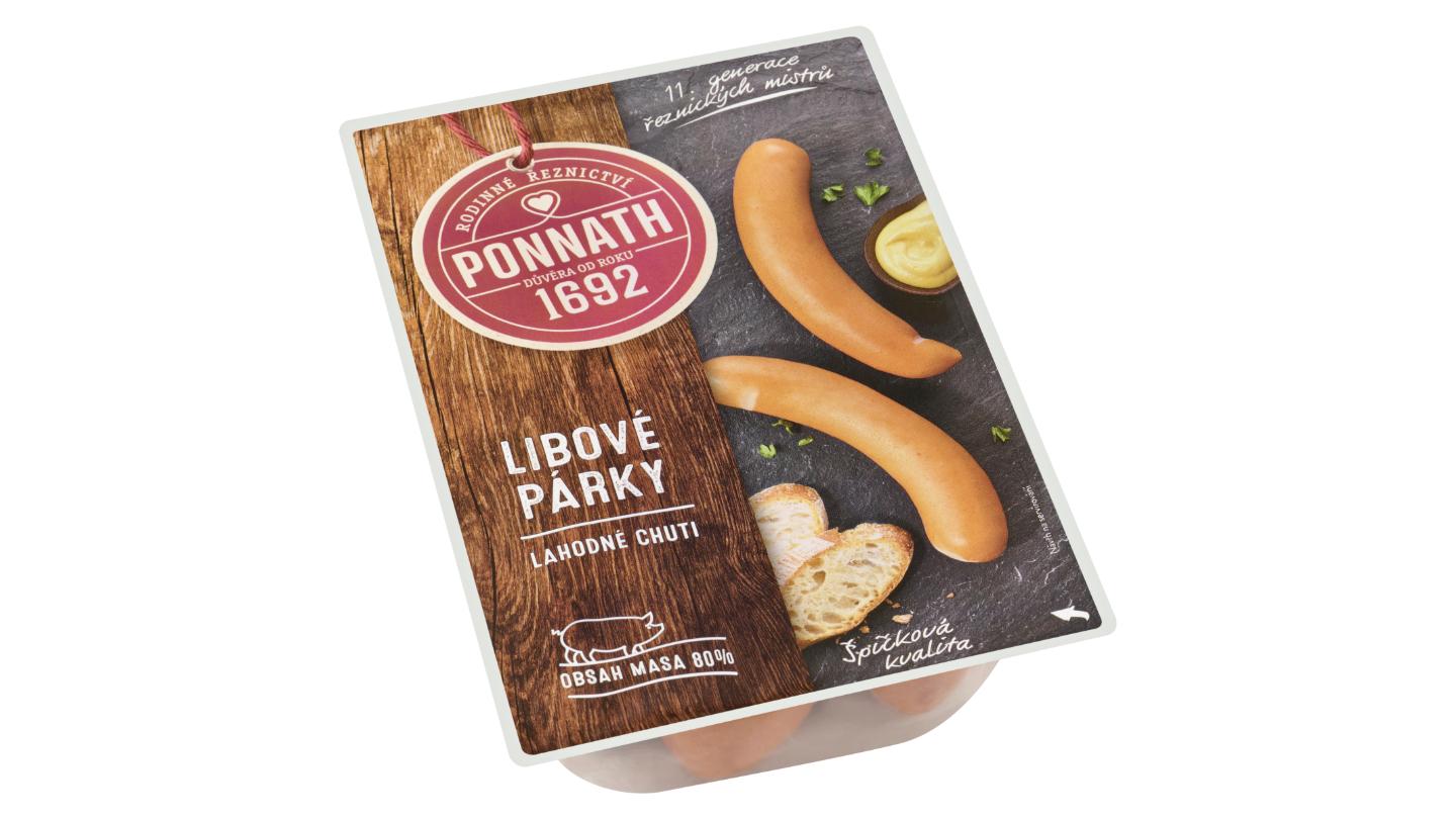 Ponnath Libové párky 300g