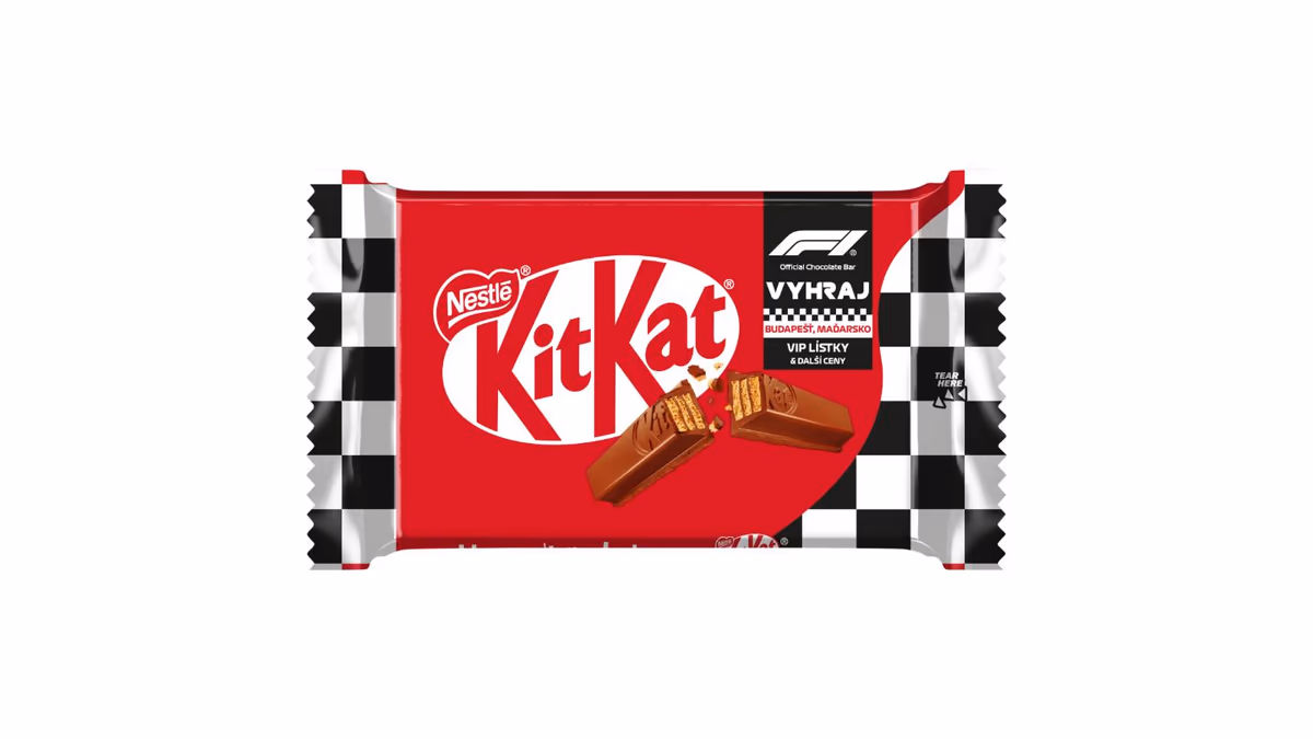 KitKat 4Finger tyčinka s oplatkou v mléčné čokoládě 42g