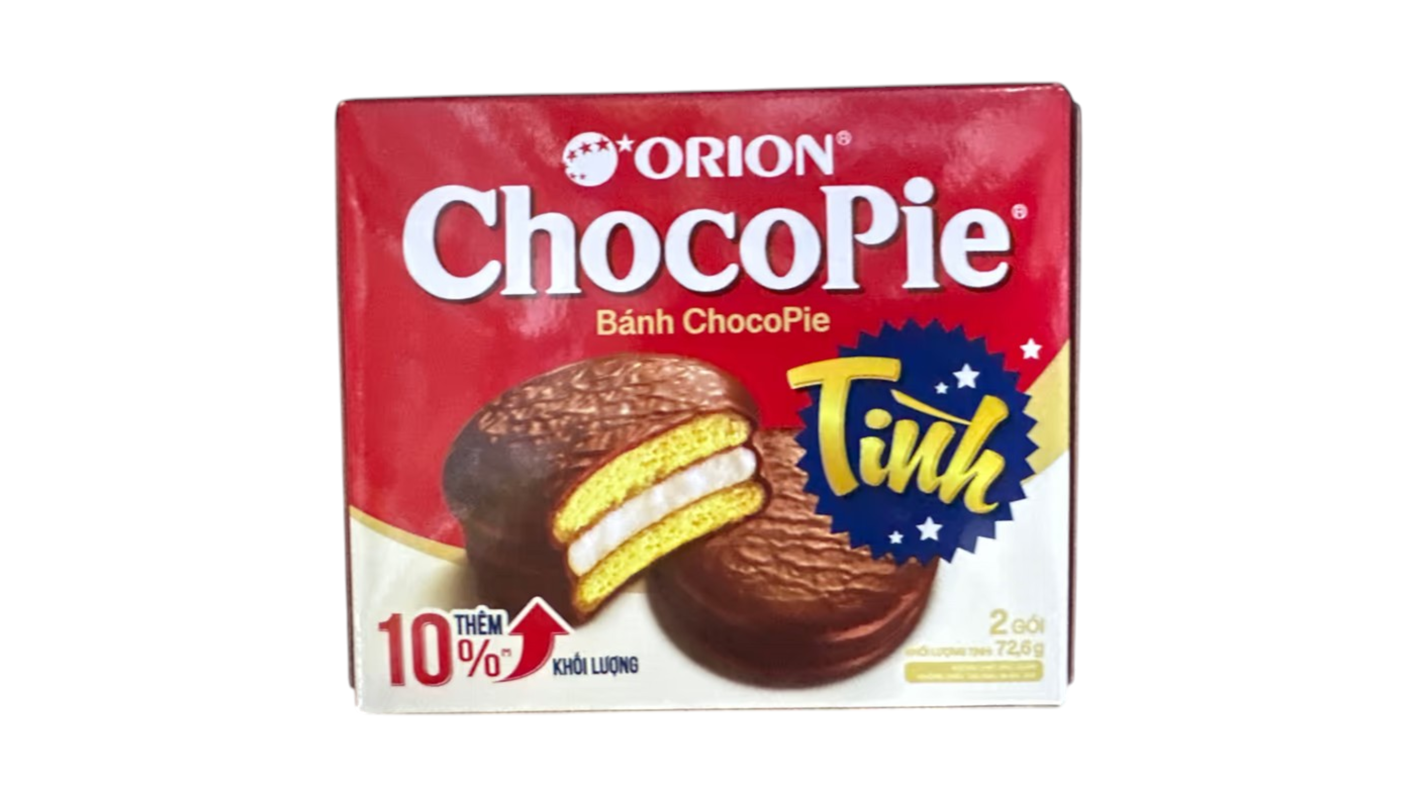 Orion choco pie 2ks 72,6g