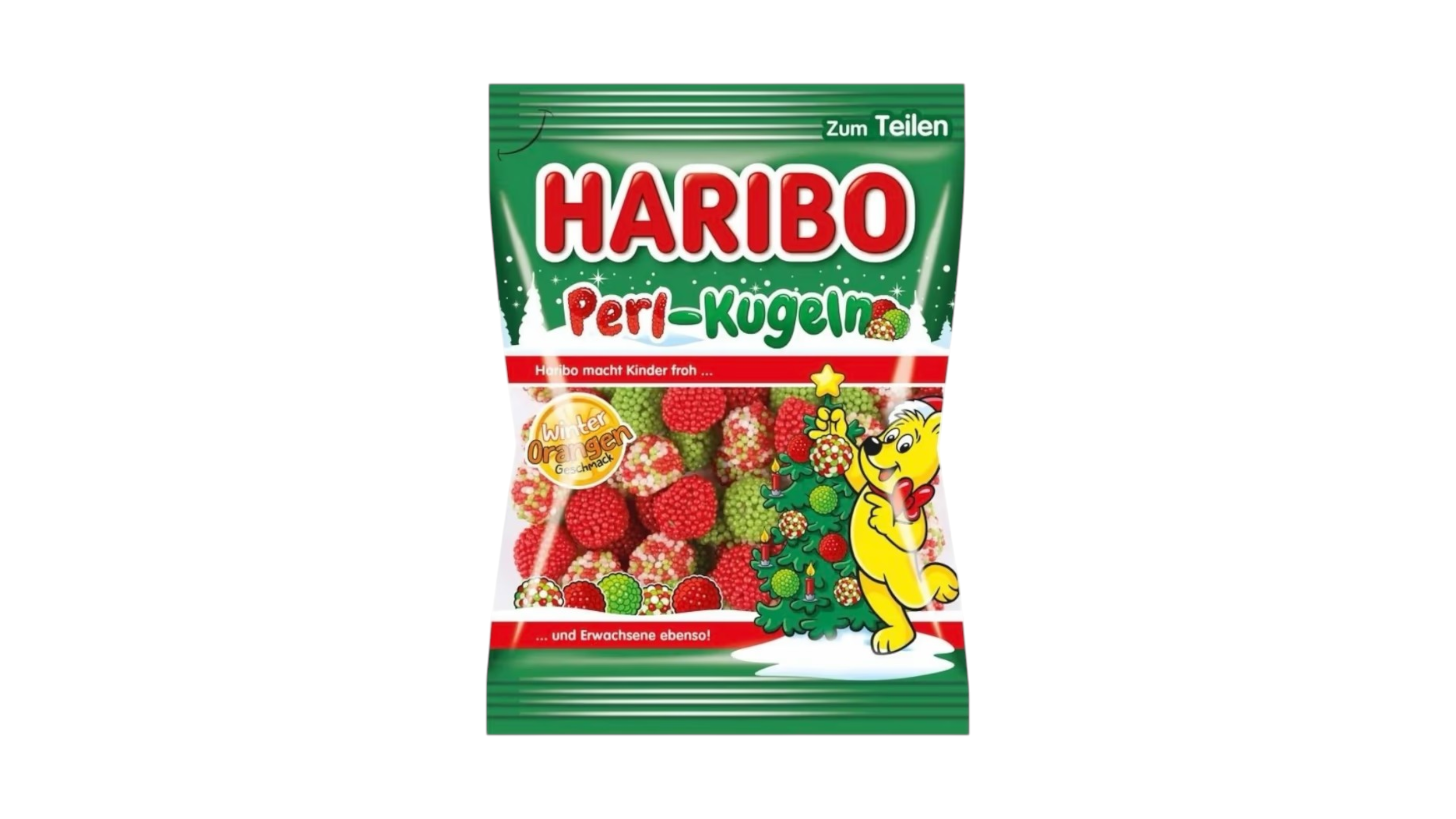 Haribo vánoční bonbóny Perl-Kugeln 200g