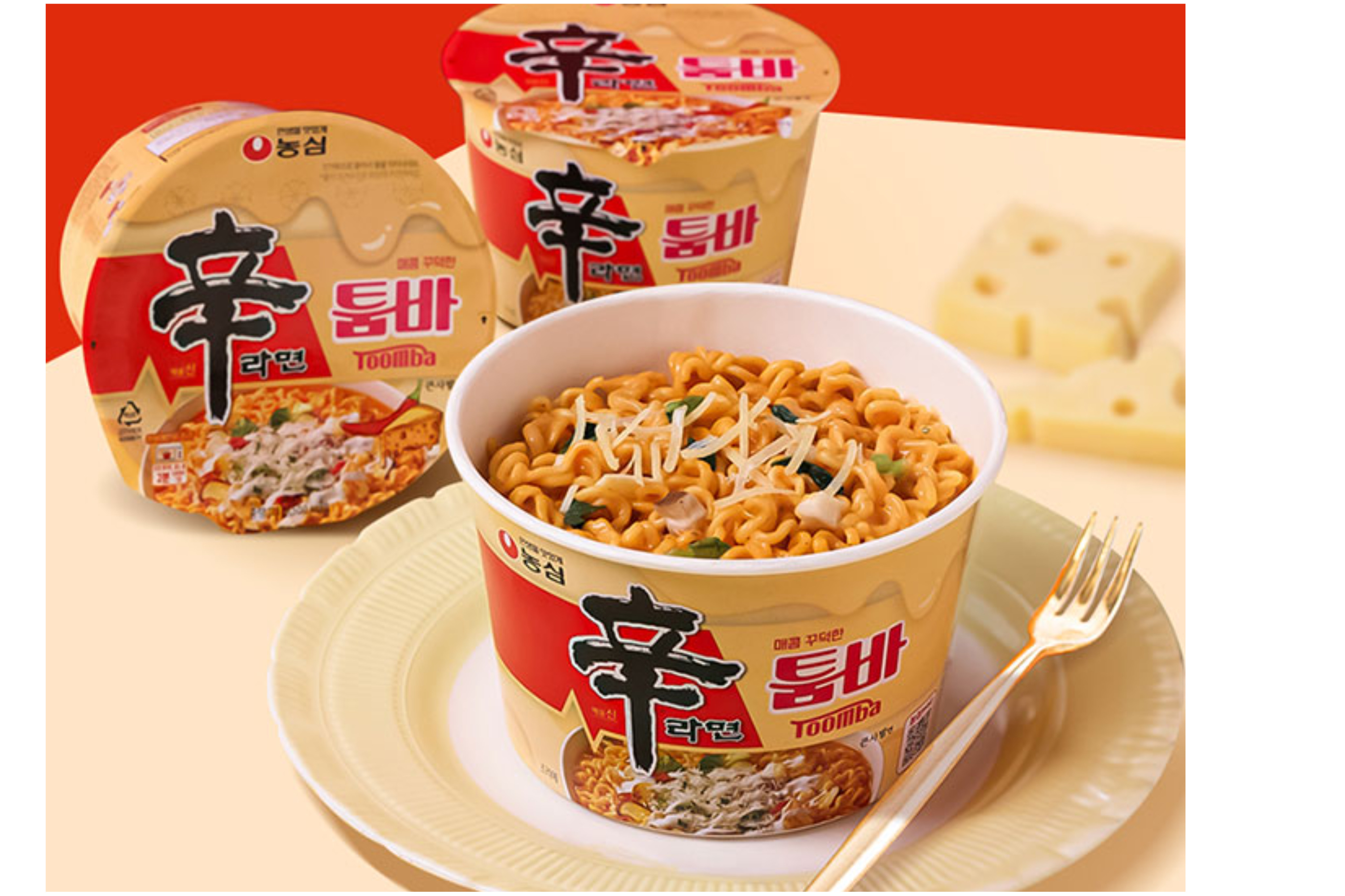 NONGSHIM INSTANTNÍ NUDLE SHIN RAMYUN TOOMBA MISCE 113G