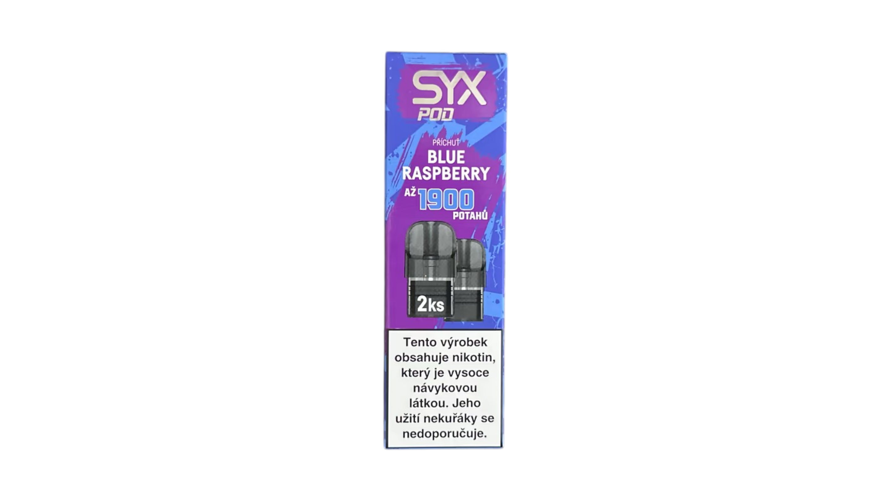 SYX POD Náplň Blue Raspberry 16.5mg 2x2ml