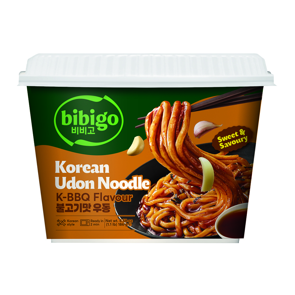 Bibigo ﻿Udon Noodles Korean BBQ 187g