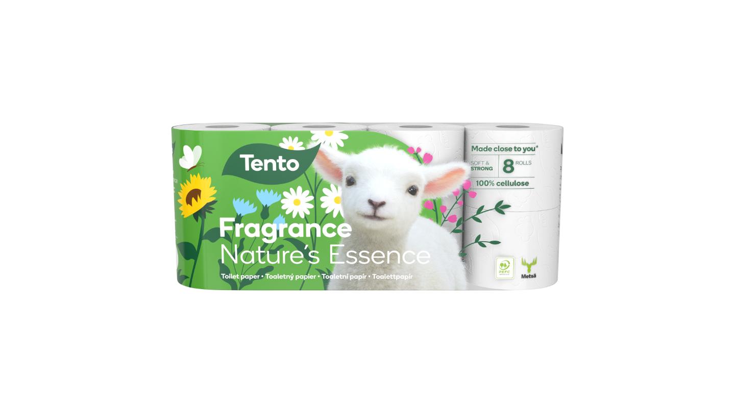 Tento Fragrance Nature's Essence toaletní papír 3 vrstvy 8 rolí