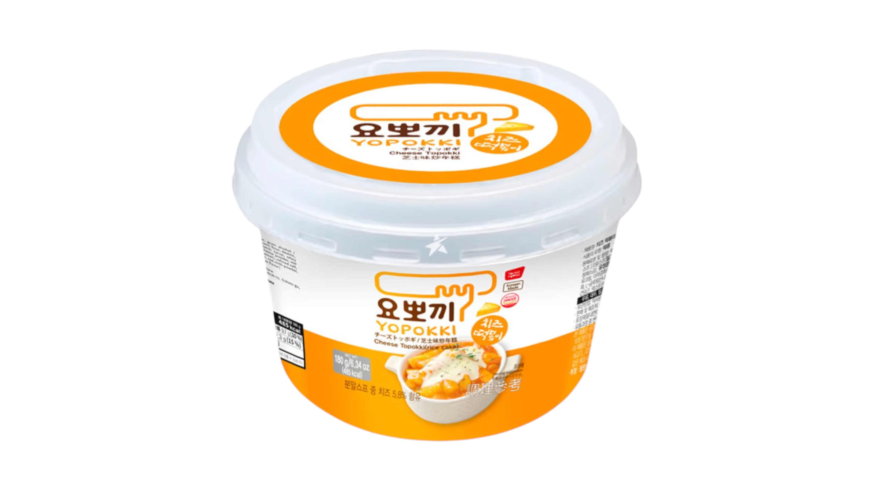 YOPOKKI TOPOKKI CHEESE CUP 180G KOR