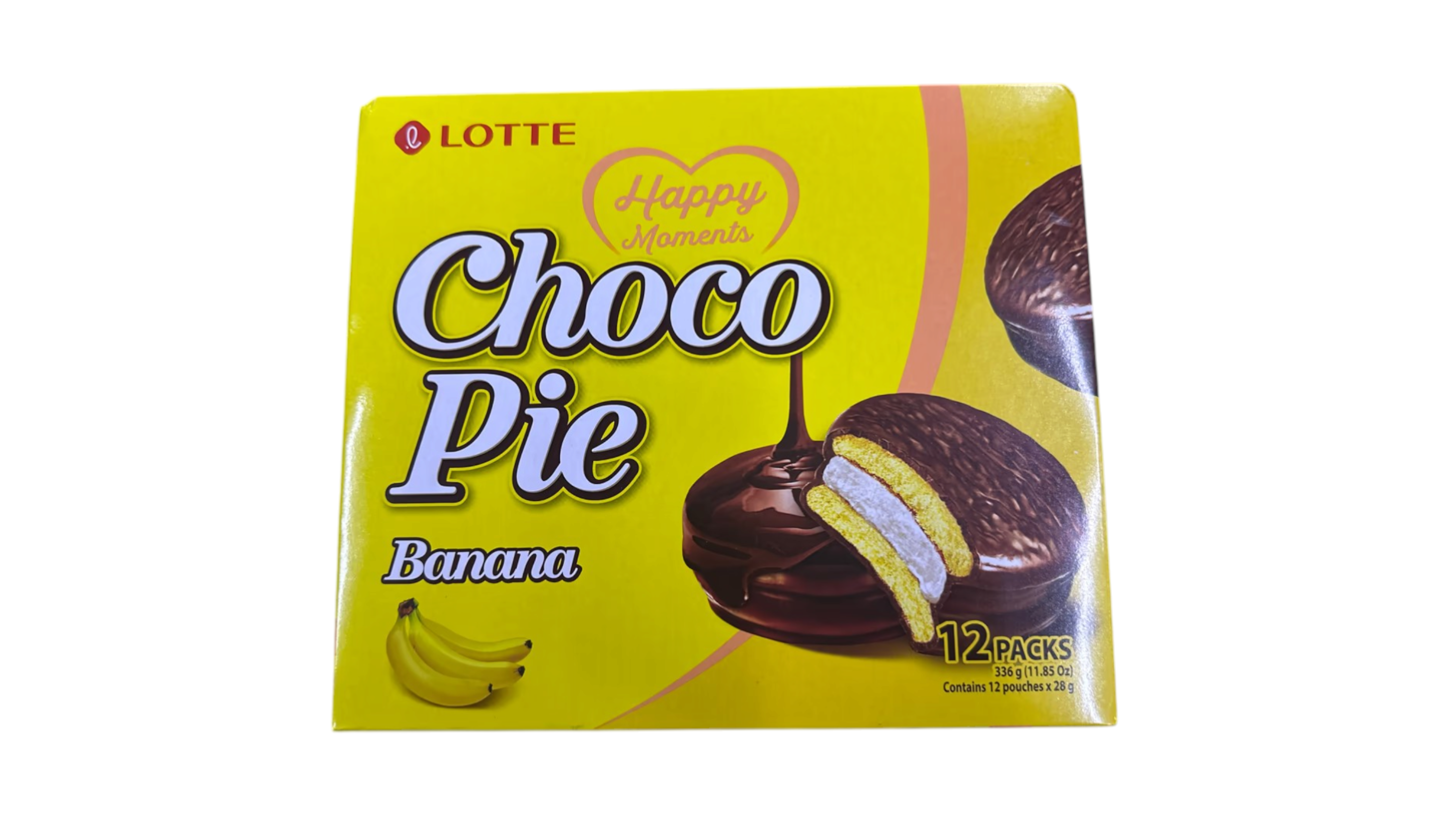 LOTTE CHOCOPIE S PŘÍCHUTÍ BANÁNU 384G