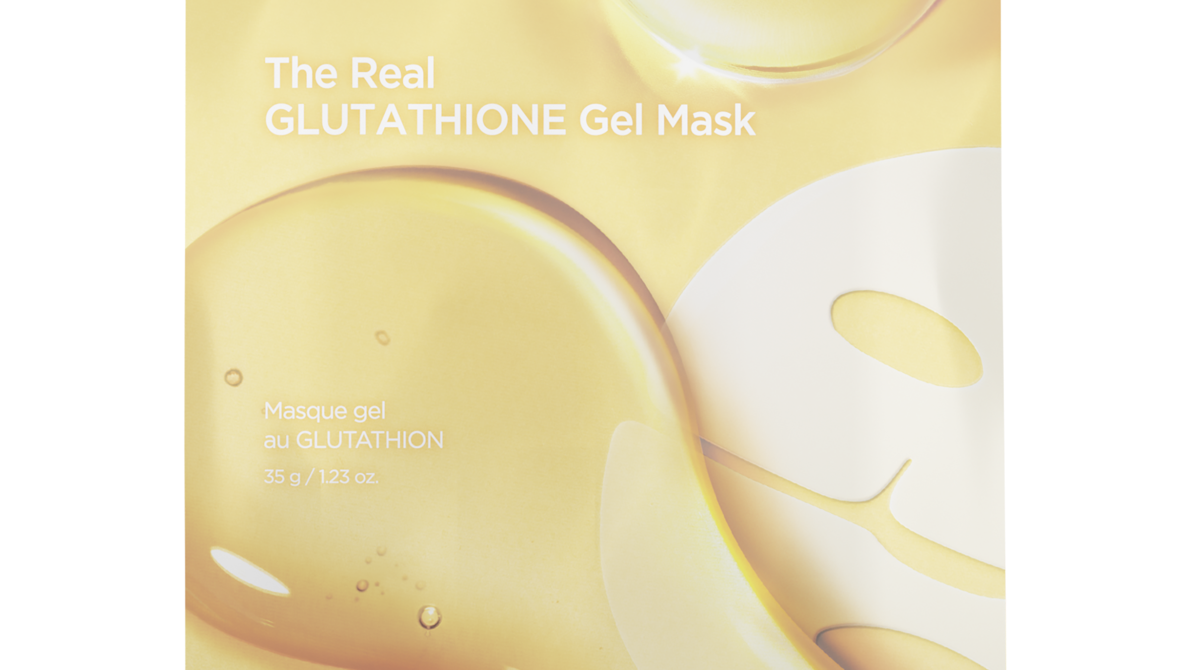 Holika Holika Pleťová maska The Real Glutathione Gel Mask 1 ks