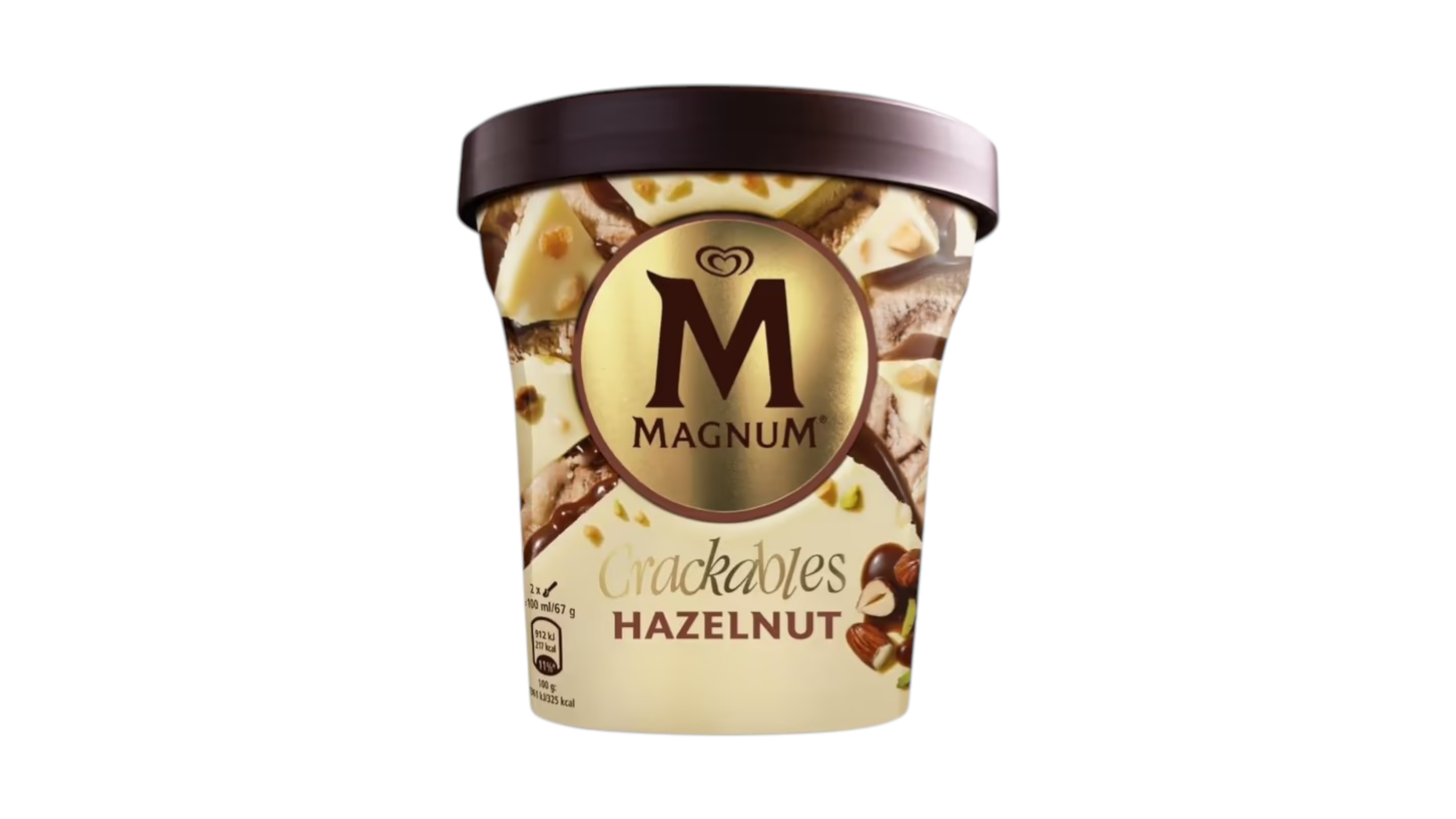 Magnum Crackables Hazelnut 440 ml
