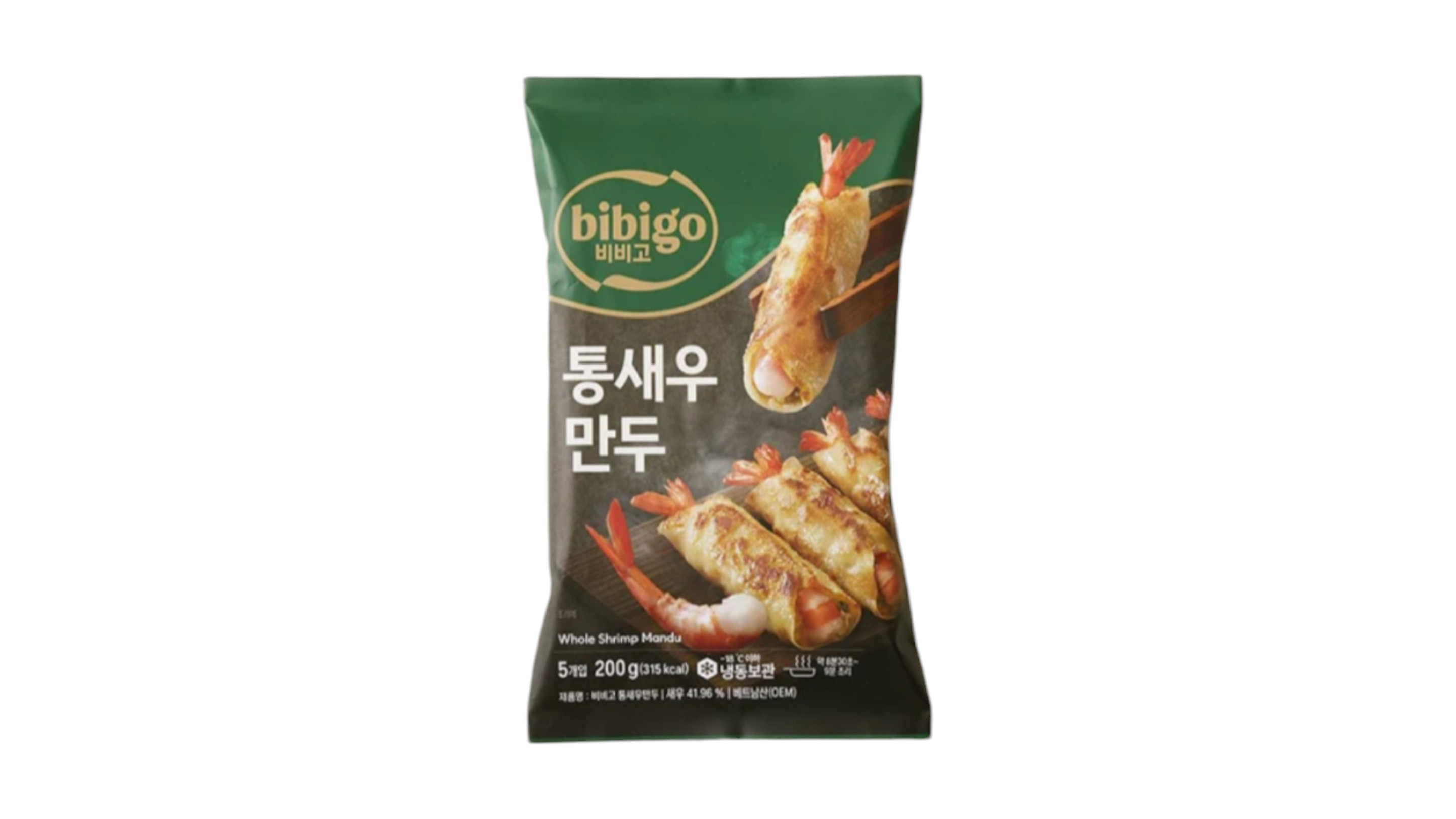 Bibigo Whole Shrimp Mandu 200g