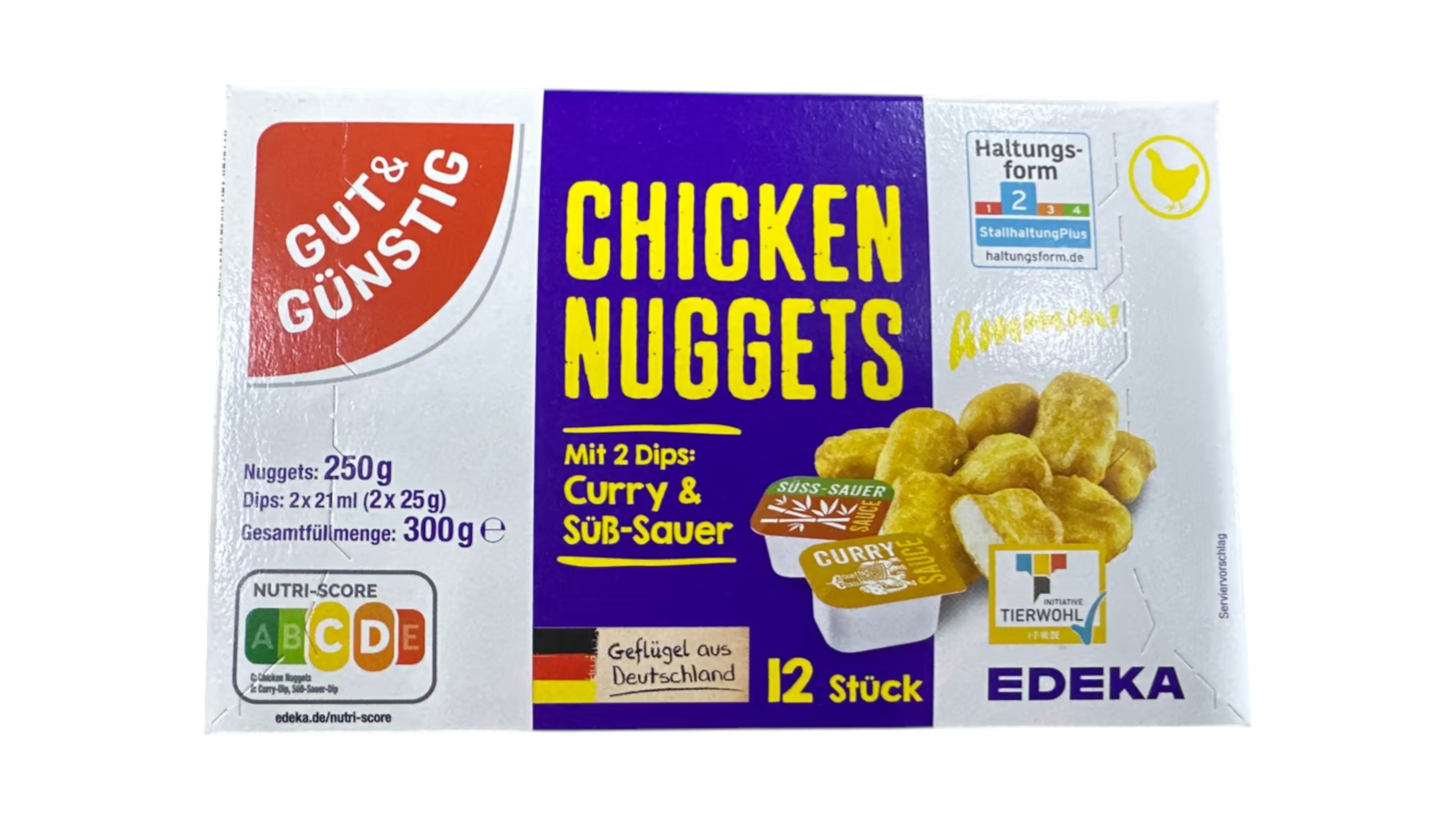 G&G Kuřecí nugetky s omáčky 300g