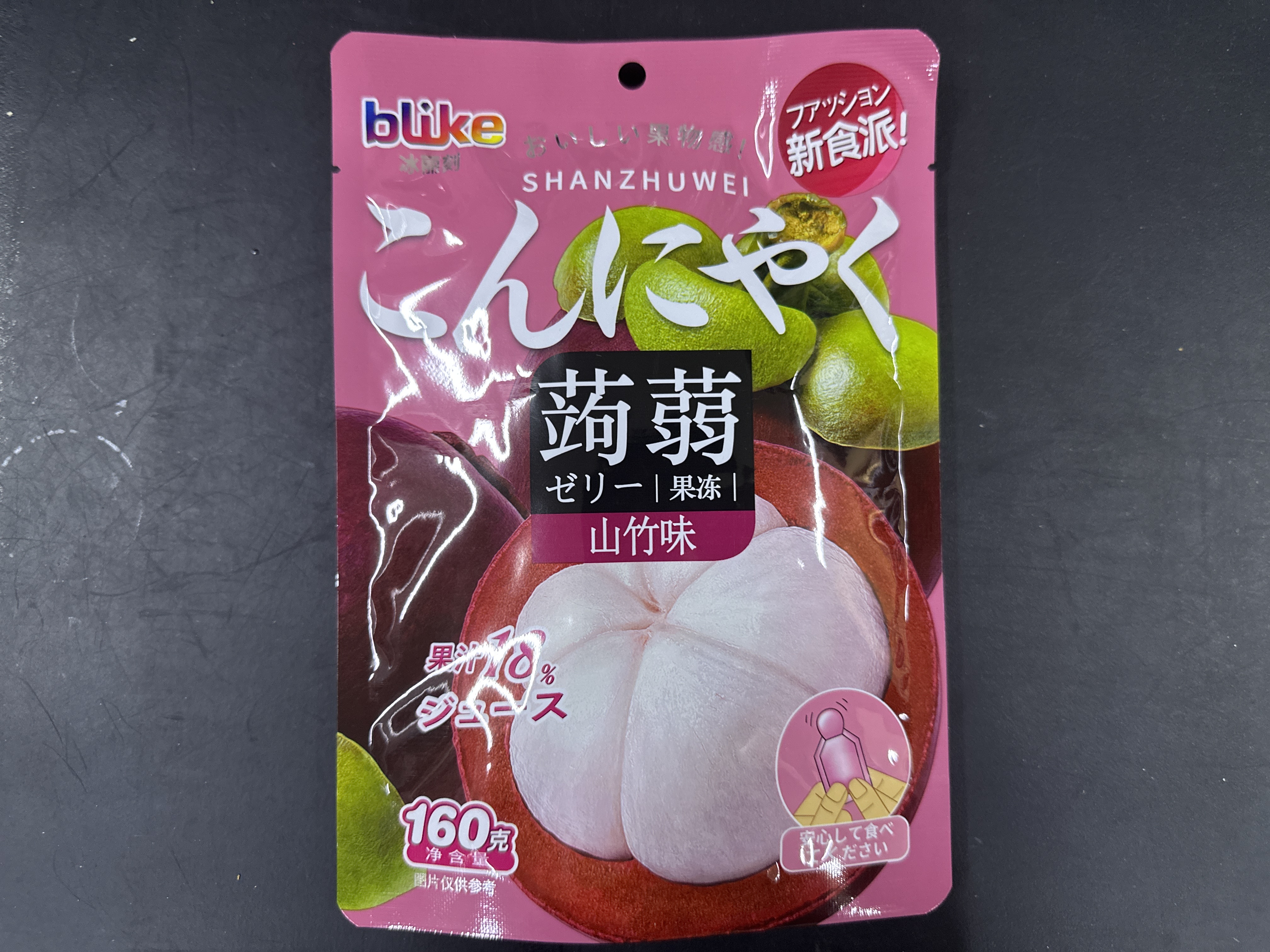 Bliká želé s mangostanem příchutí 160 g