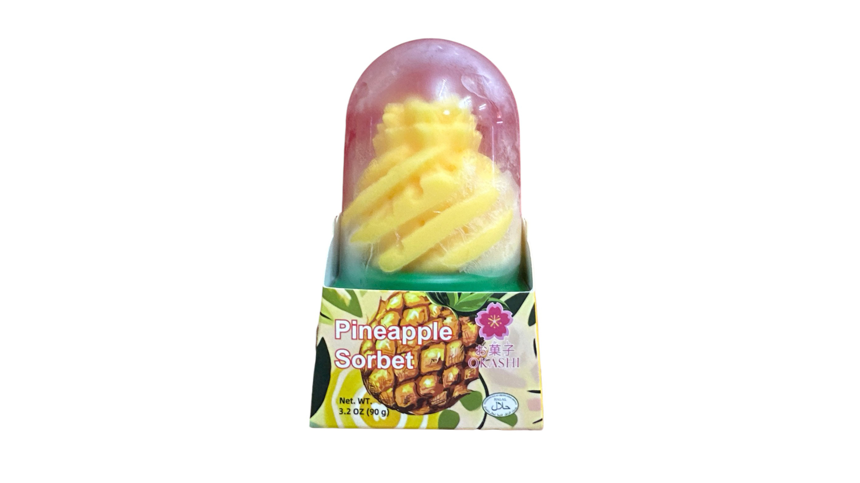 OKASHI Pineapple Ice Cream Sorbet 75g