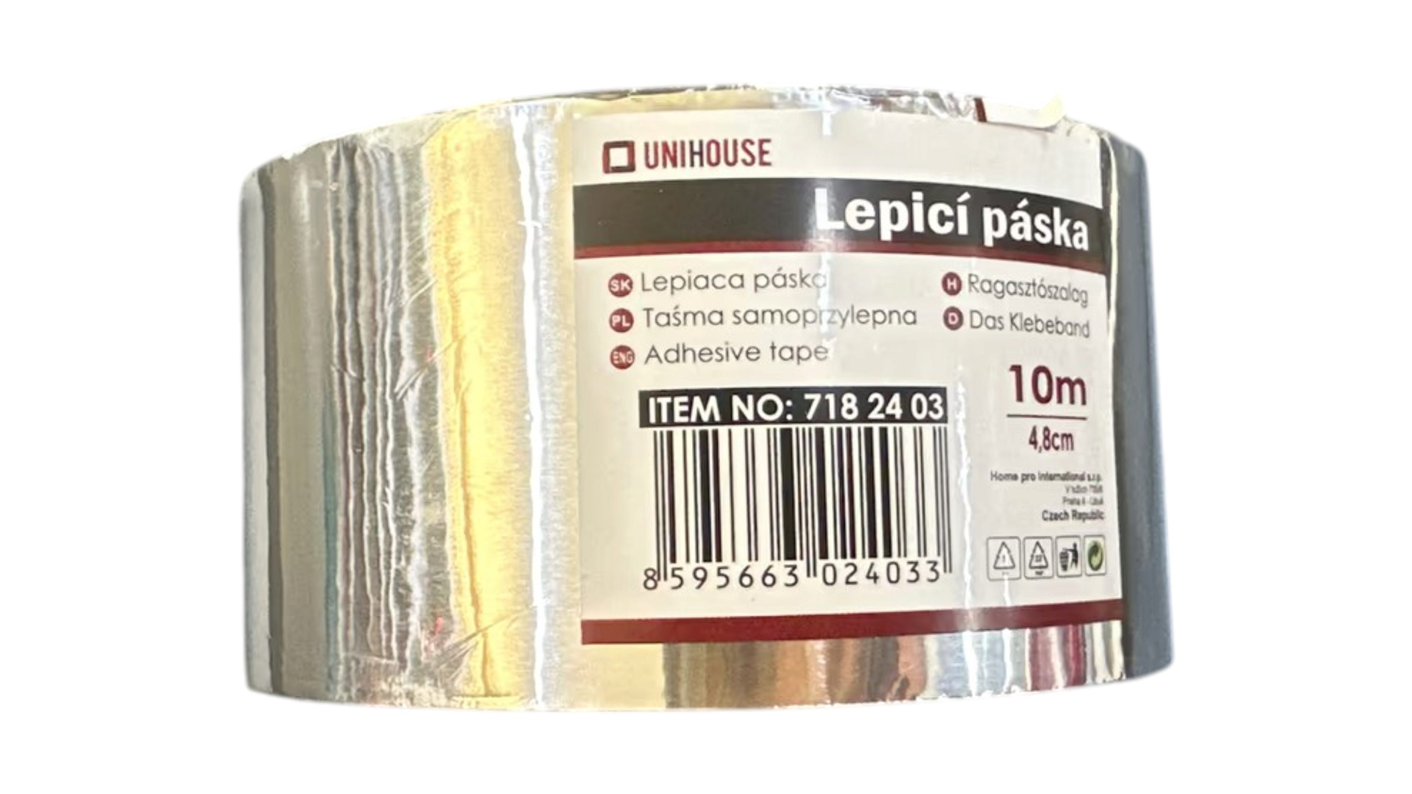 Unihouse Lepicí páska 10m 4,8cm 1ks