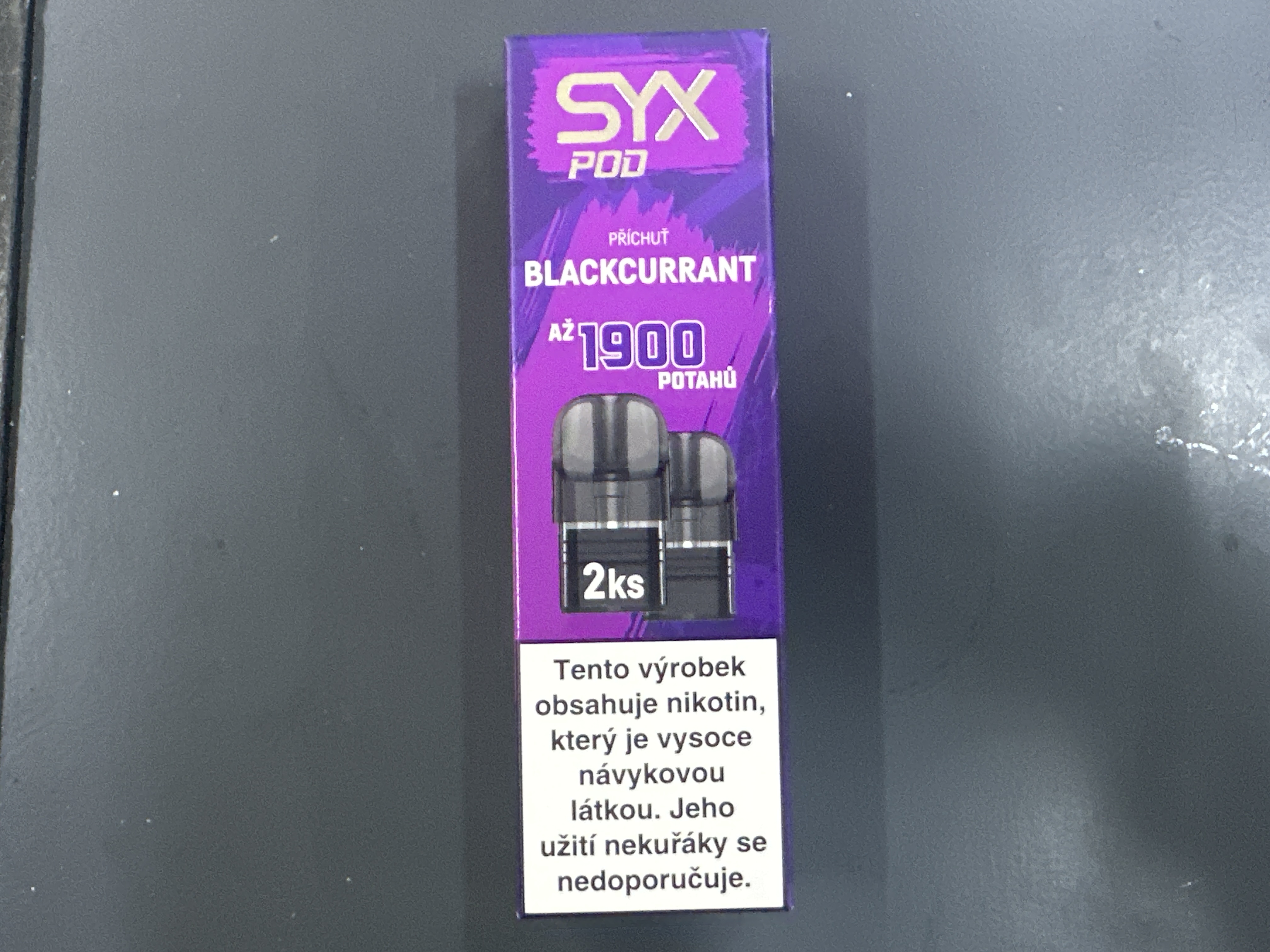 SYX POD Náplň Blackcurrant 16.5mg 2x2ml