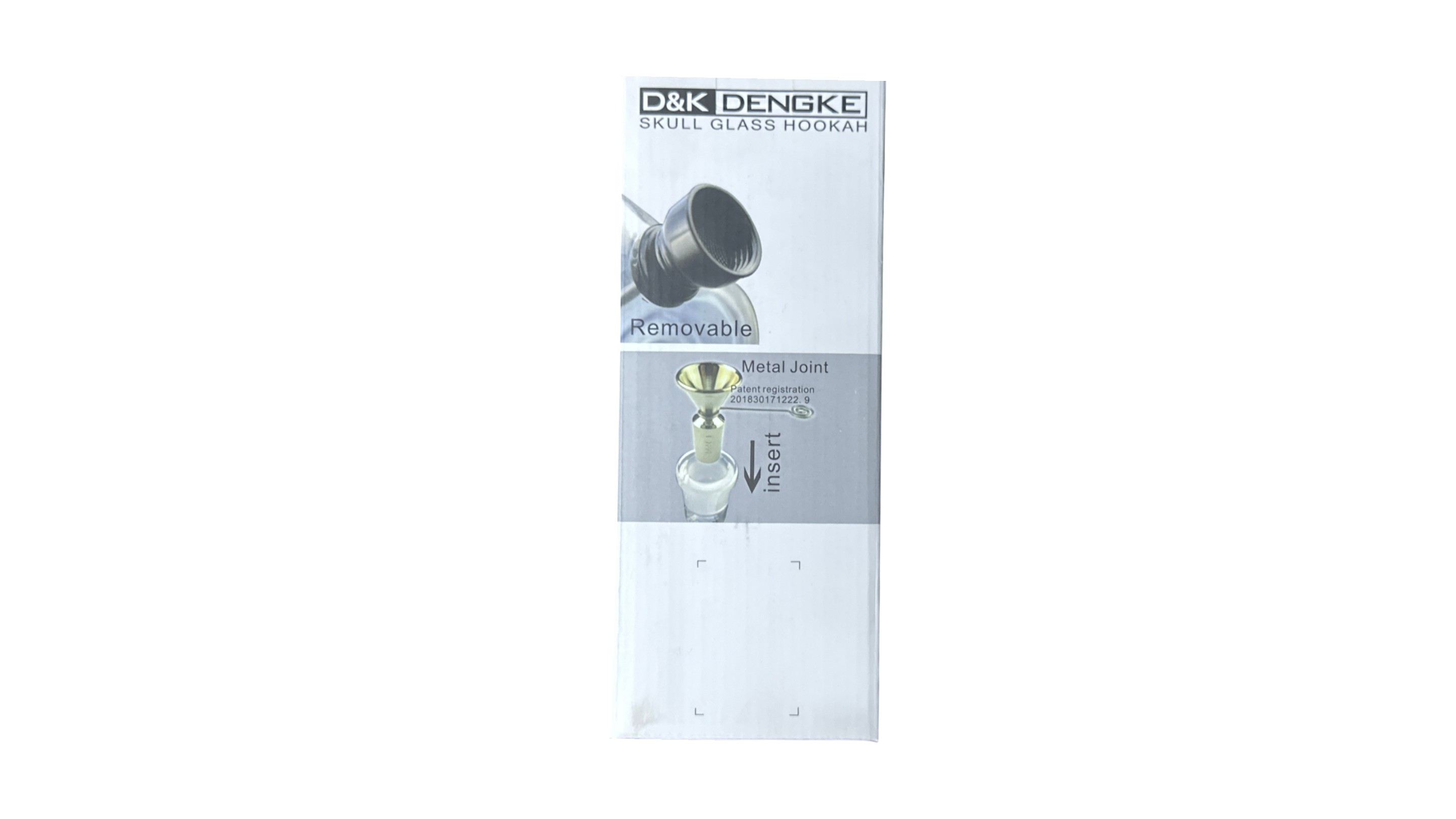 D&K Dengke Removable  Skleněný Bong 1ks