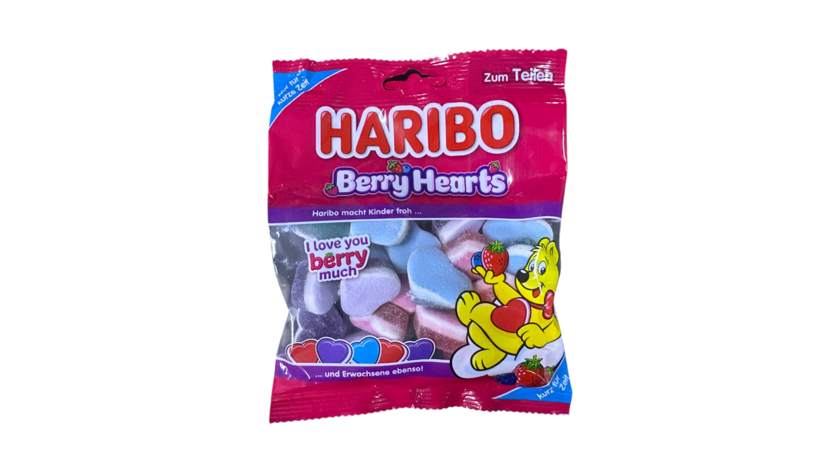 Haribo Berry Hearts 160g