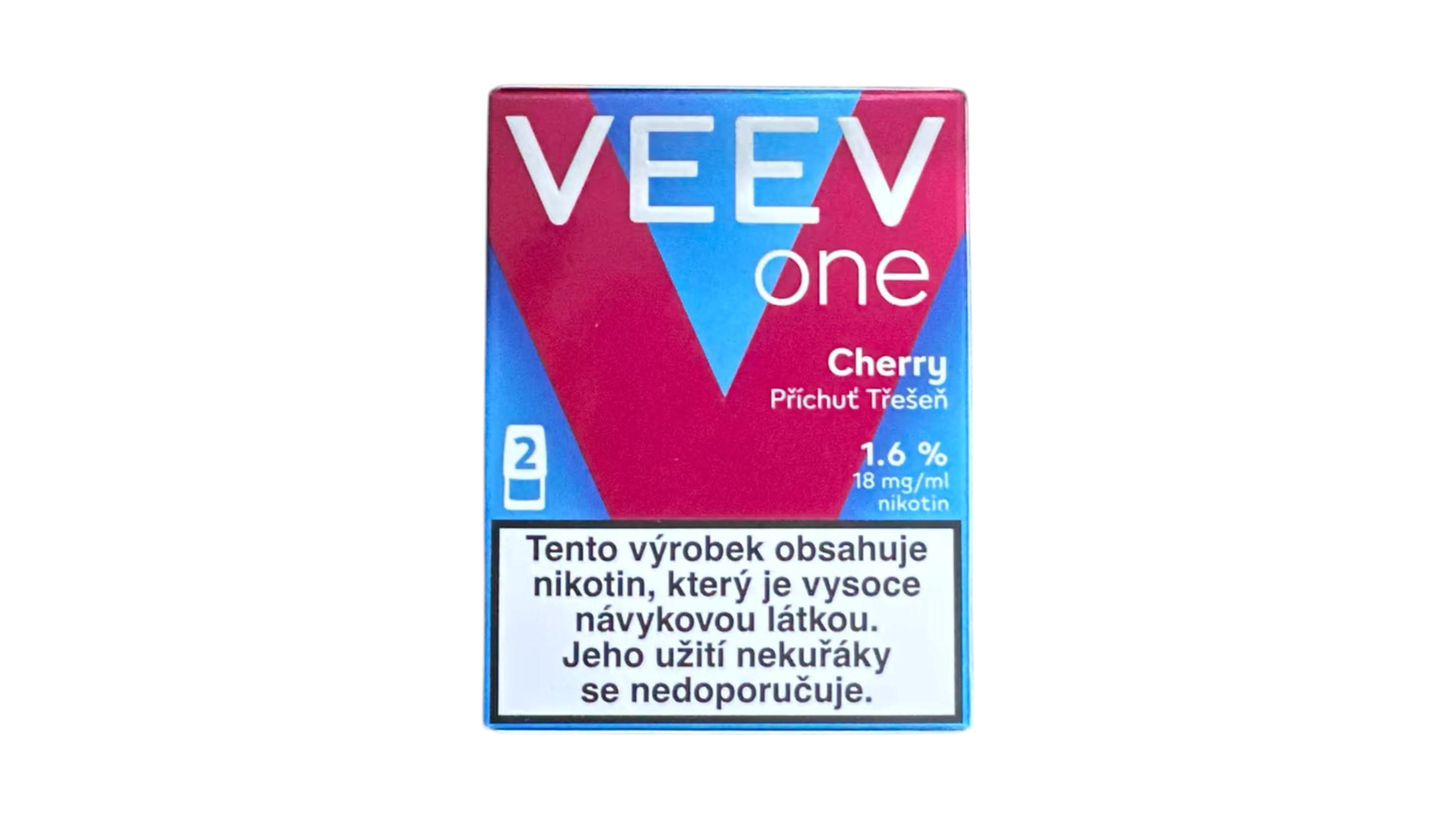 VEEV ONE náplň Cherry 18mg - 2x2ml