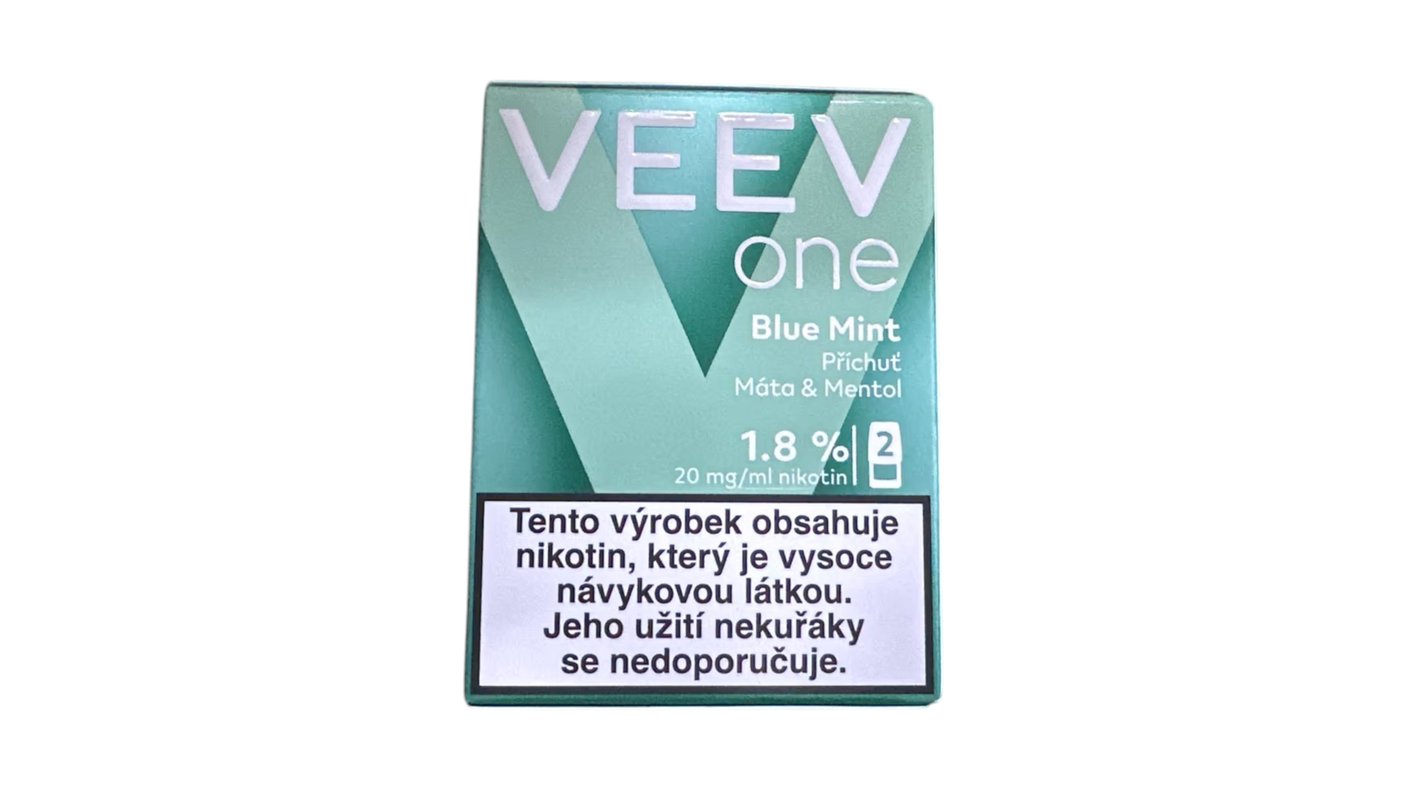 VEEV ONE náplň Blue Mint 18mg - 2x2ml