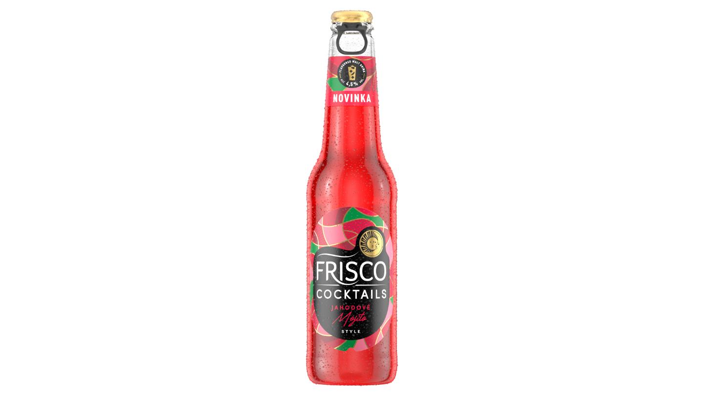 Frisco Cocktails Mojito Style jahodové 330ml
