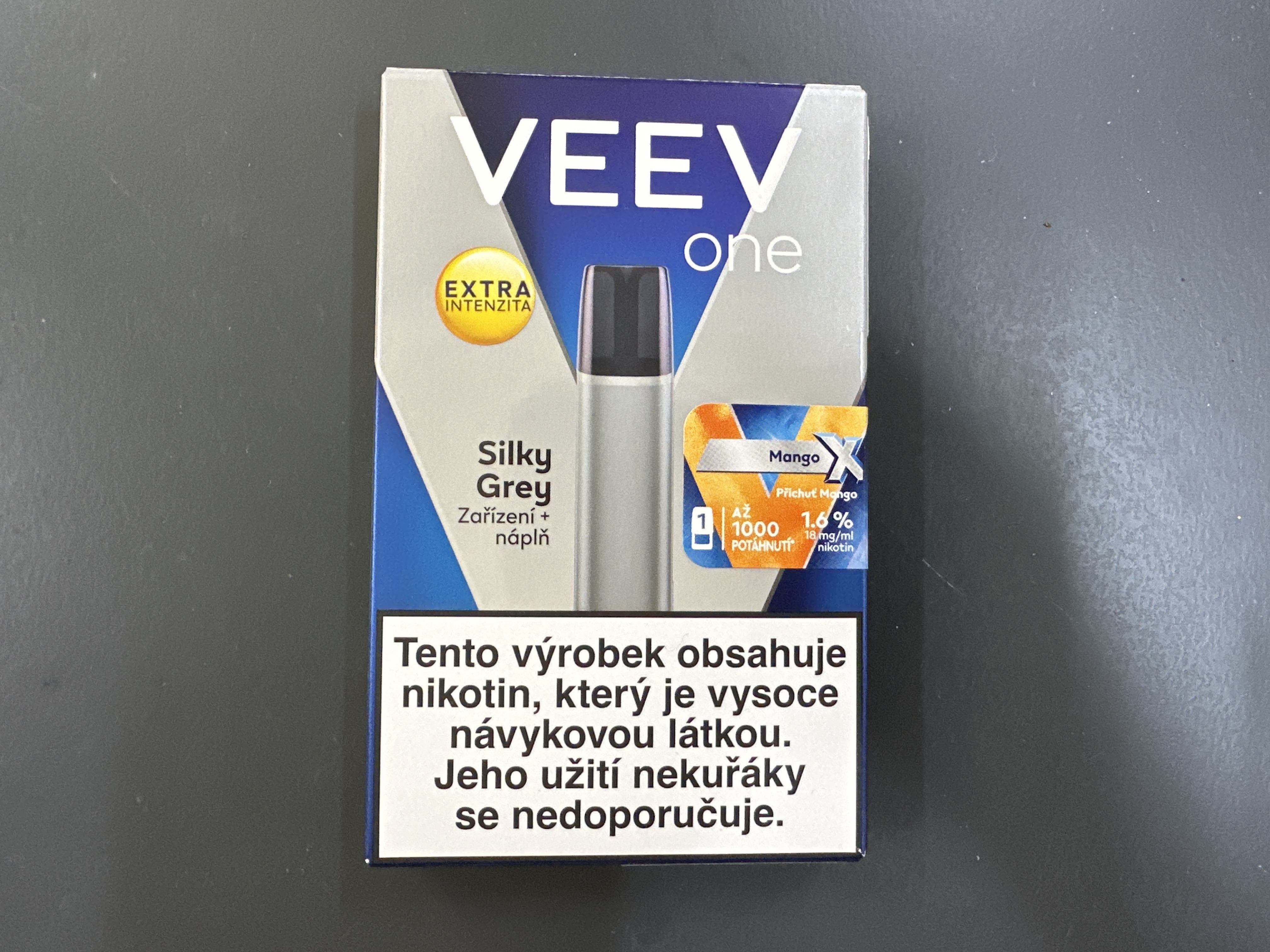 VEEV ONE POD STARTER KIT Silky Šedá