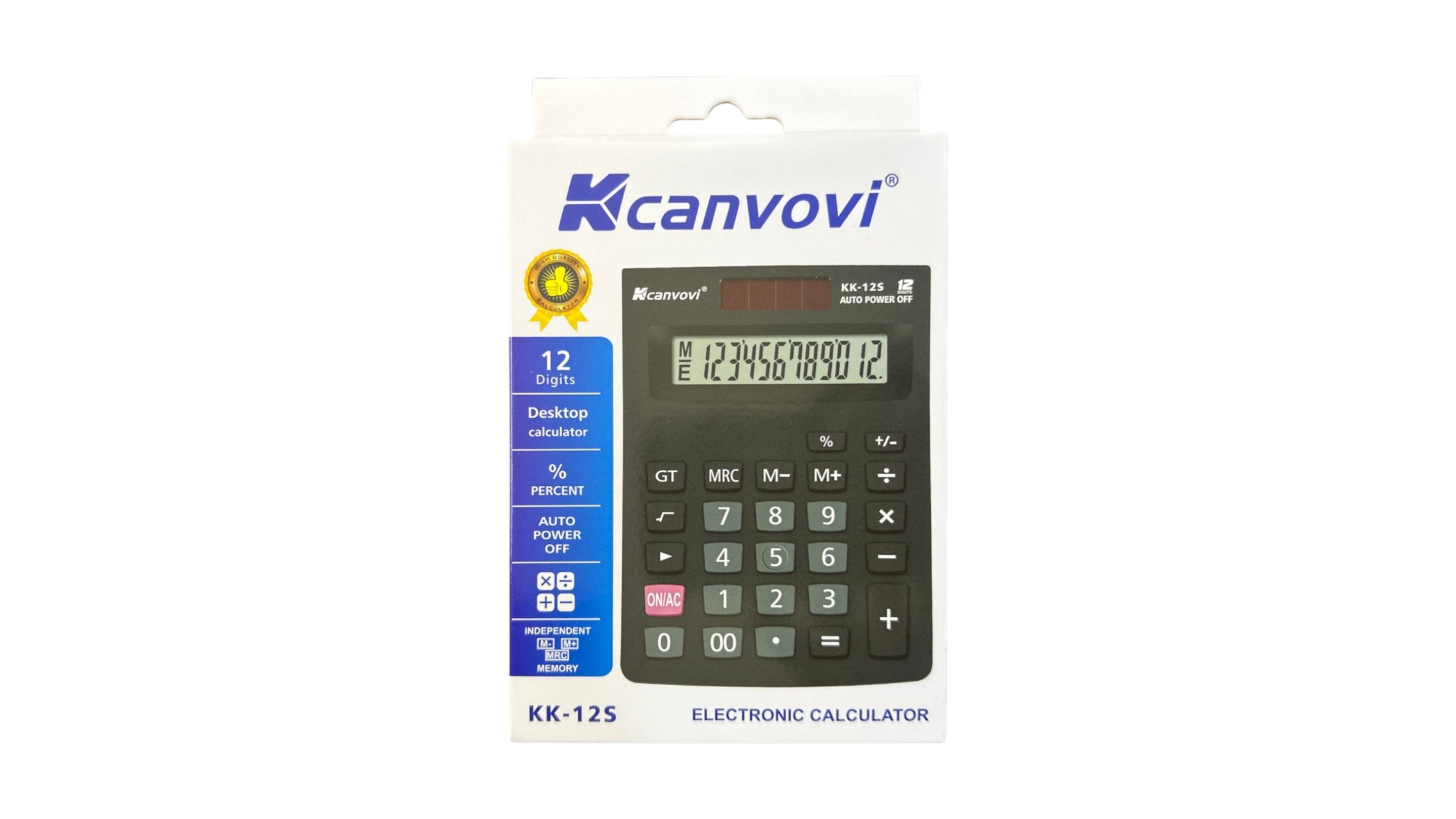 Kcanvovi Kalkulačka Kk-s12 1ks