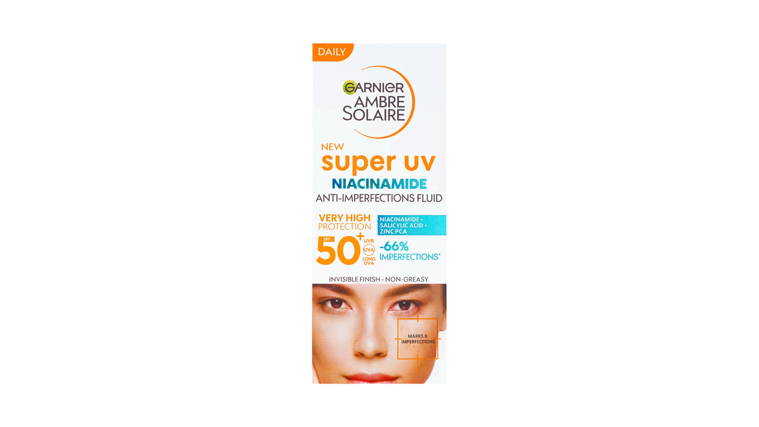 Garnier Denní fluid Niacinamid SPF50+ 40 ml