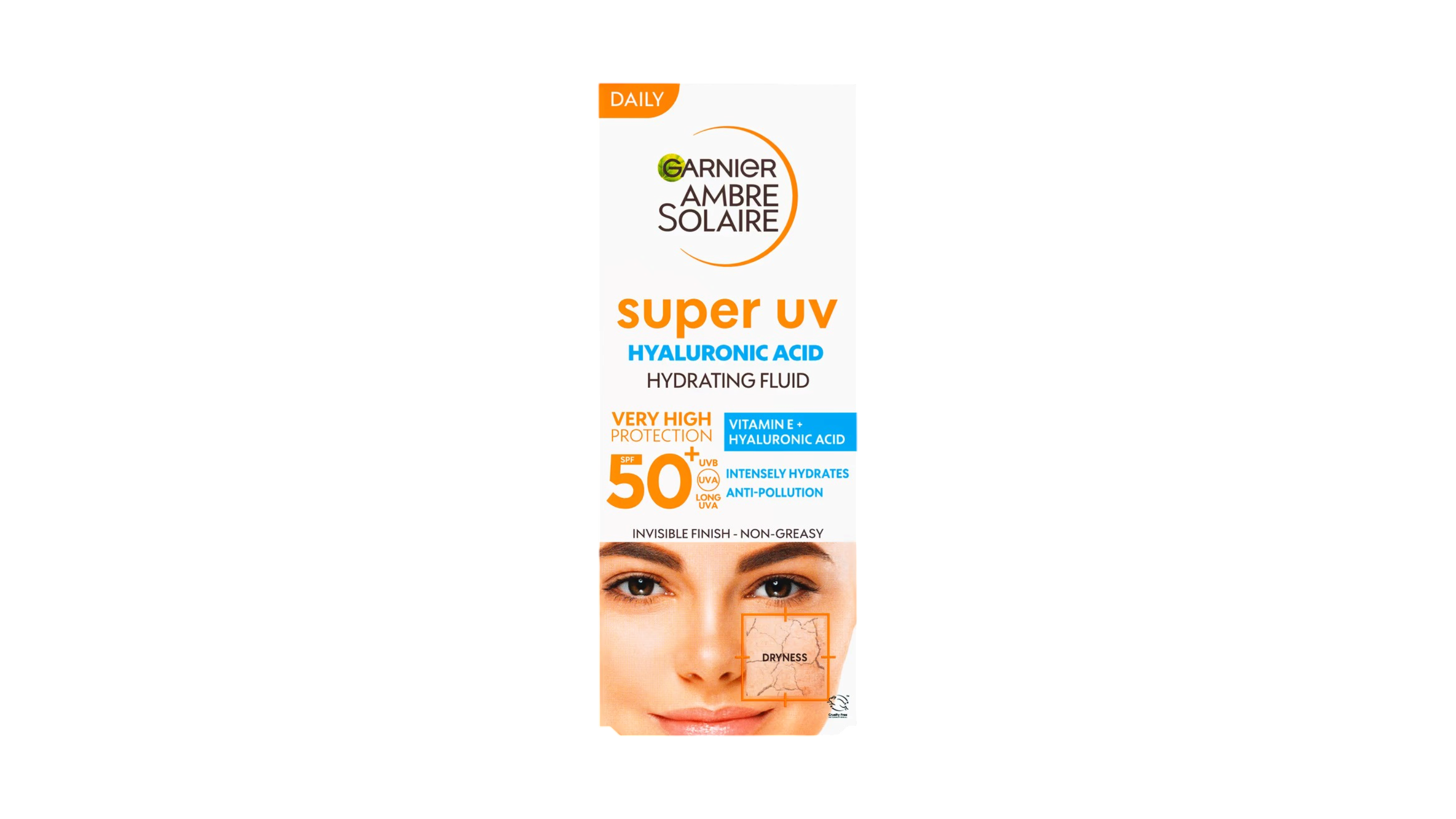 Garnier Pleťový krém na opalování Ambre Solaire SPF50+ 40 ml