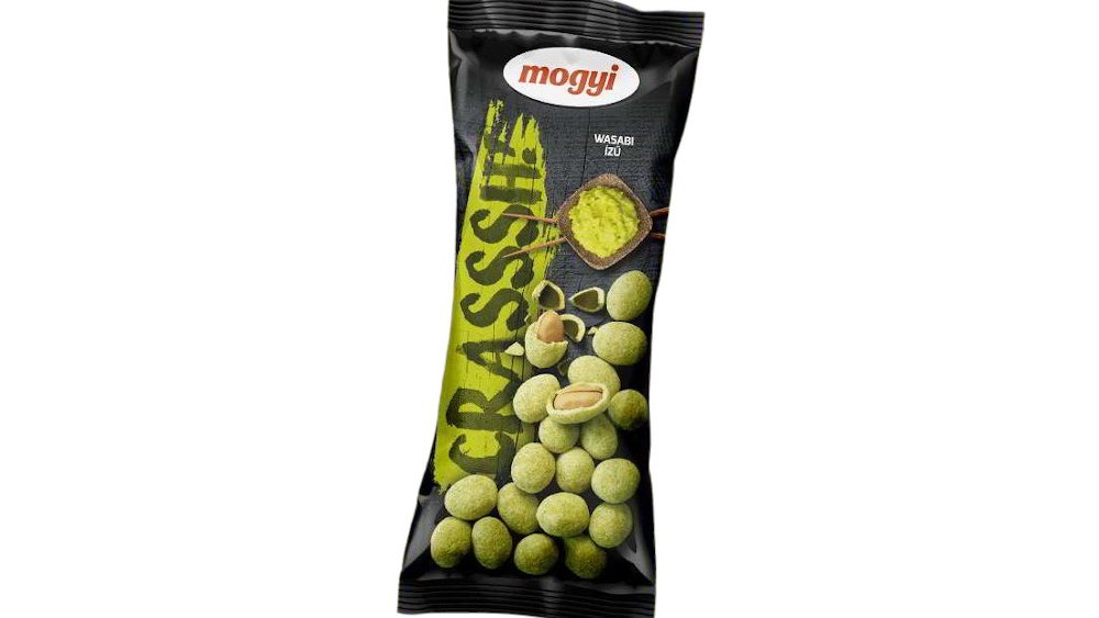 Mogyi arašídy crasssh wasabi v testicku 60g
