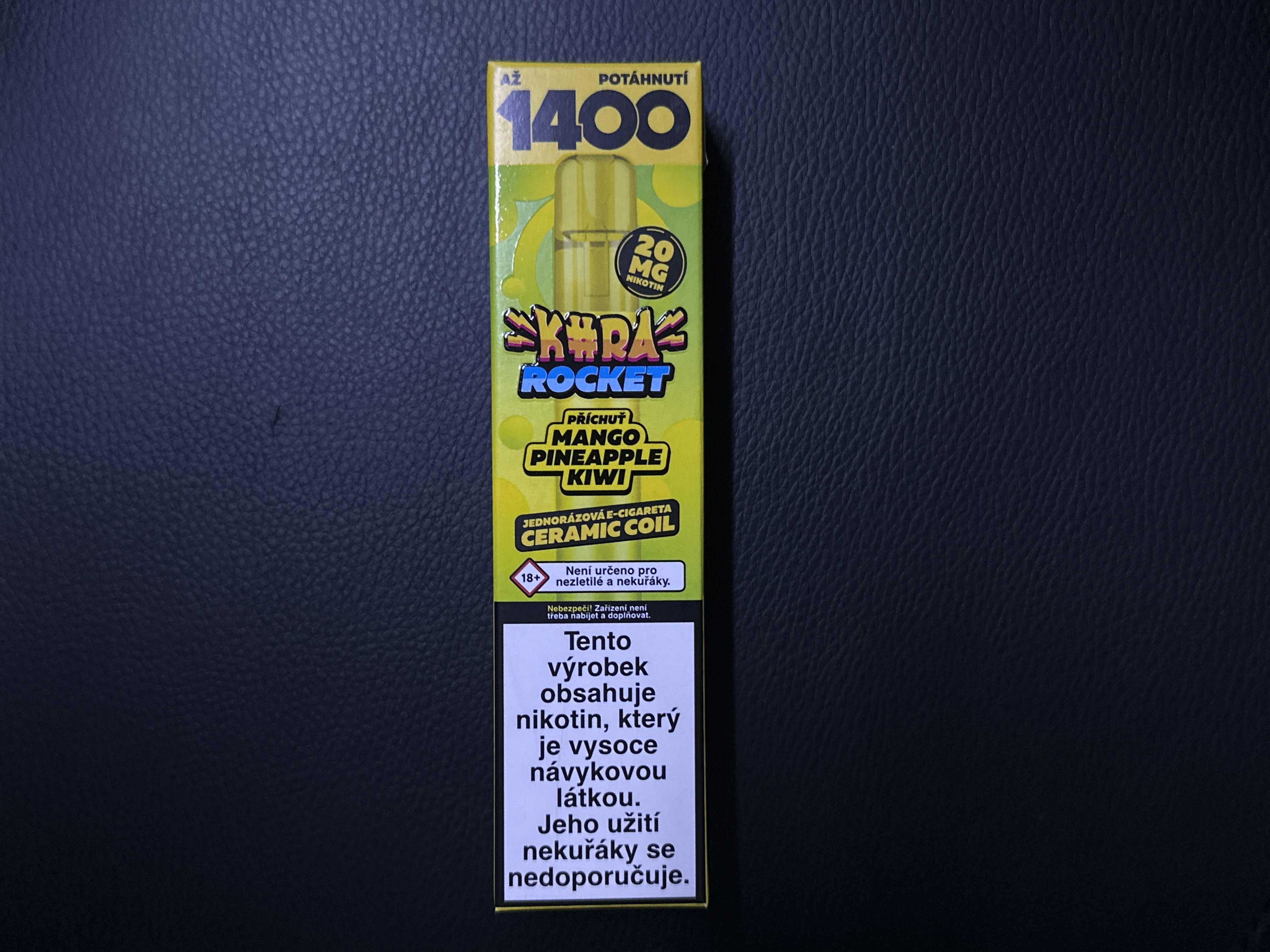 KURA ROCKET MANGO PINEAPPLE KIWI  1400potahu