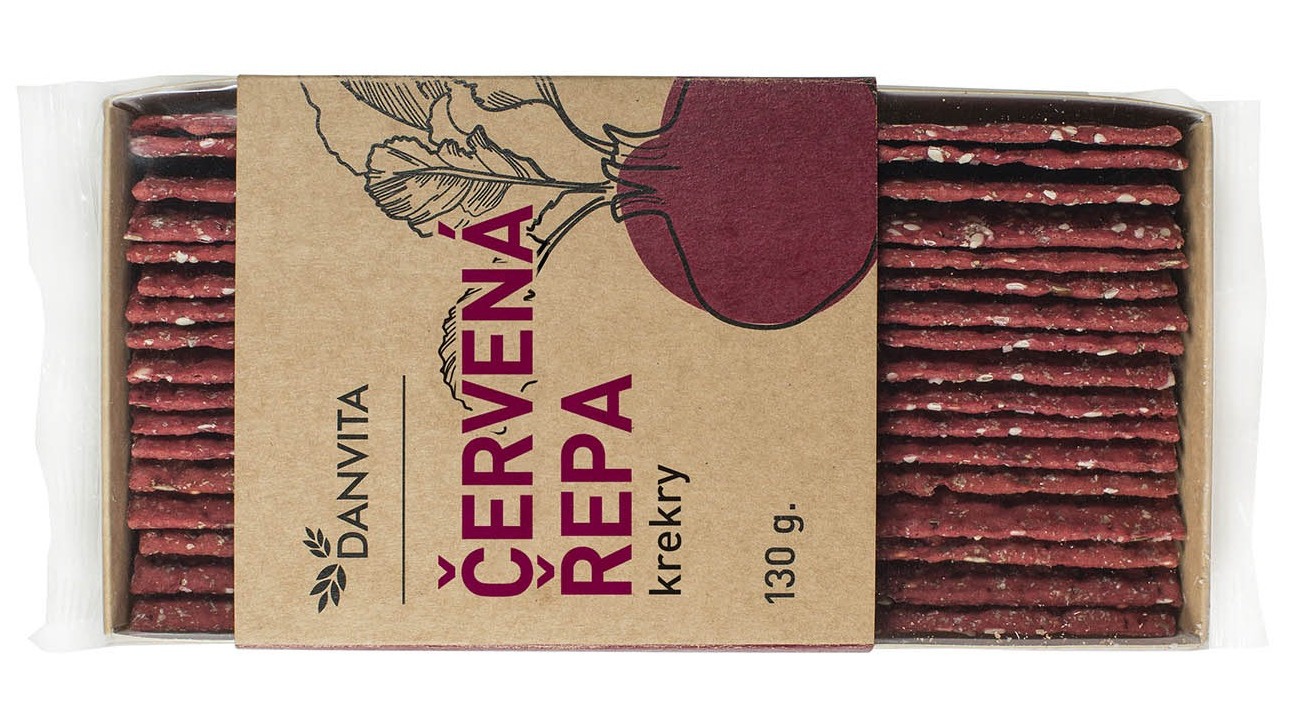 Danvita křehký z červené řepy 130g