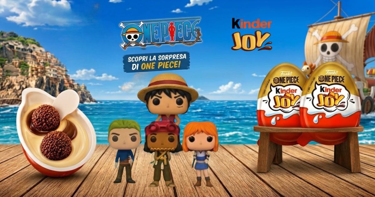 Kinder joy vajíčko One piece 1ks