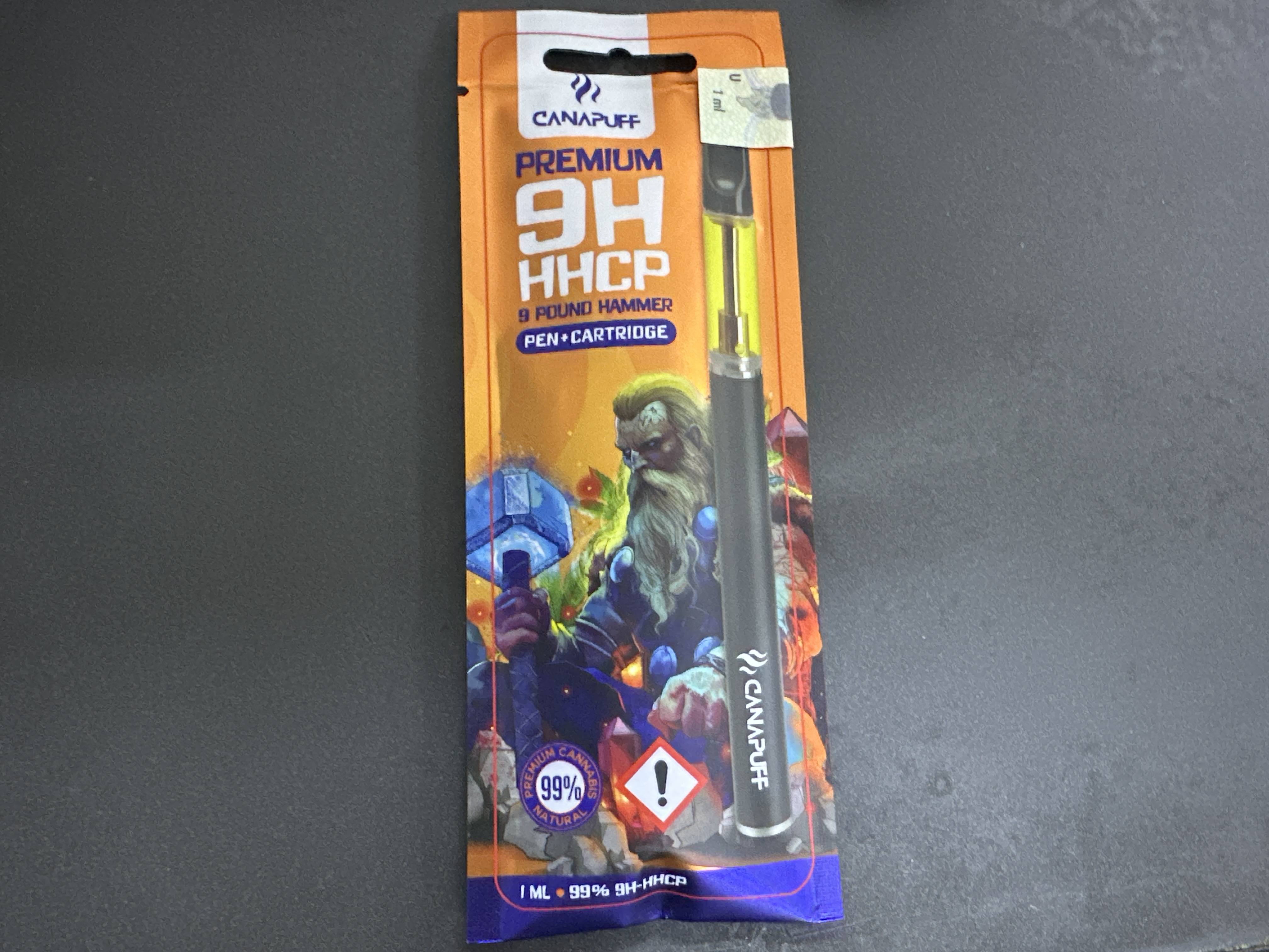 Canapuff premium 9H-HHCP 9pound Hammer pen+catridge