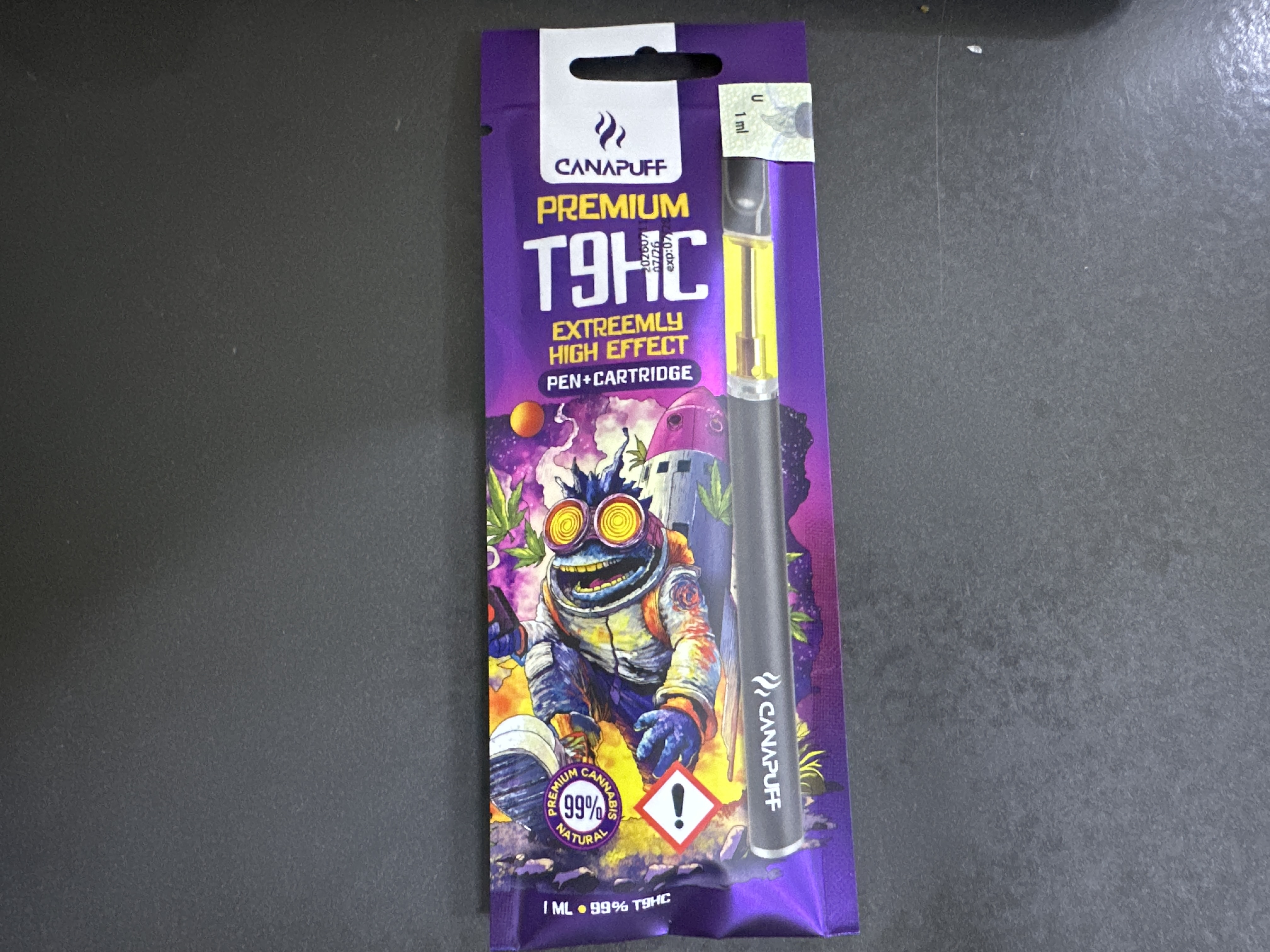 Canapuff T9HC Extreemly High Effect Pen + Cartridge 1 ml