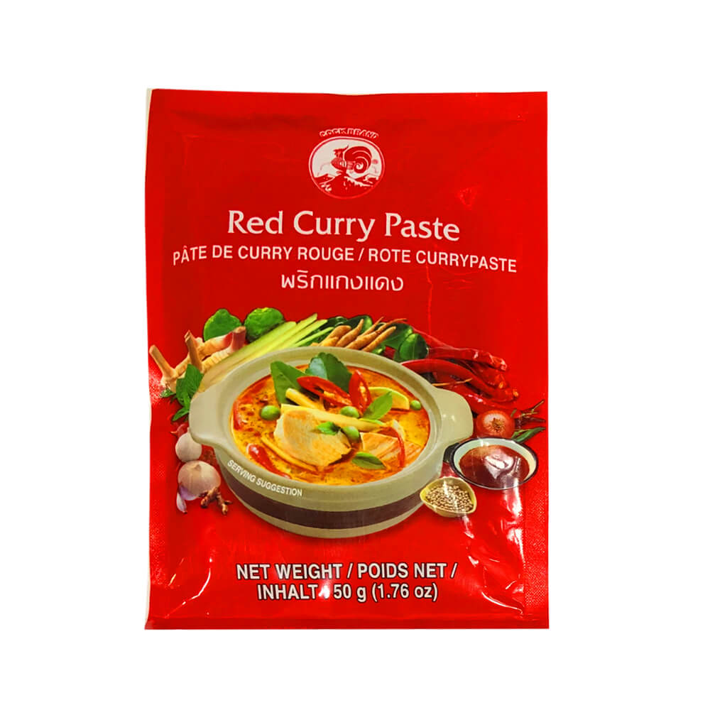 Cock Brand Kari pasta červená 50g