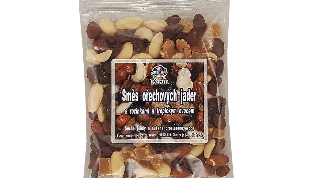 Perun Směs ořechových jader 125g