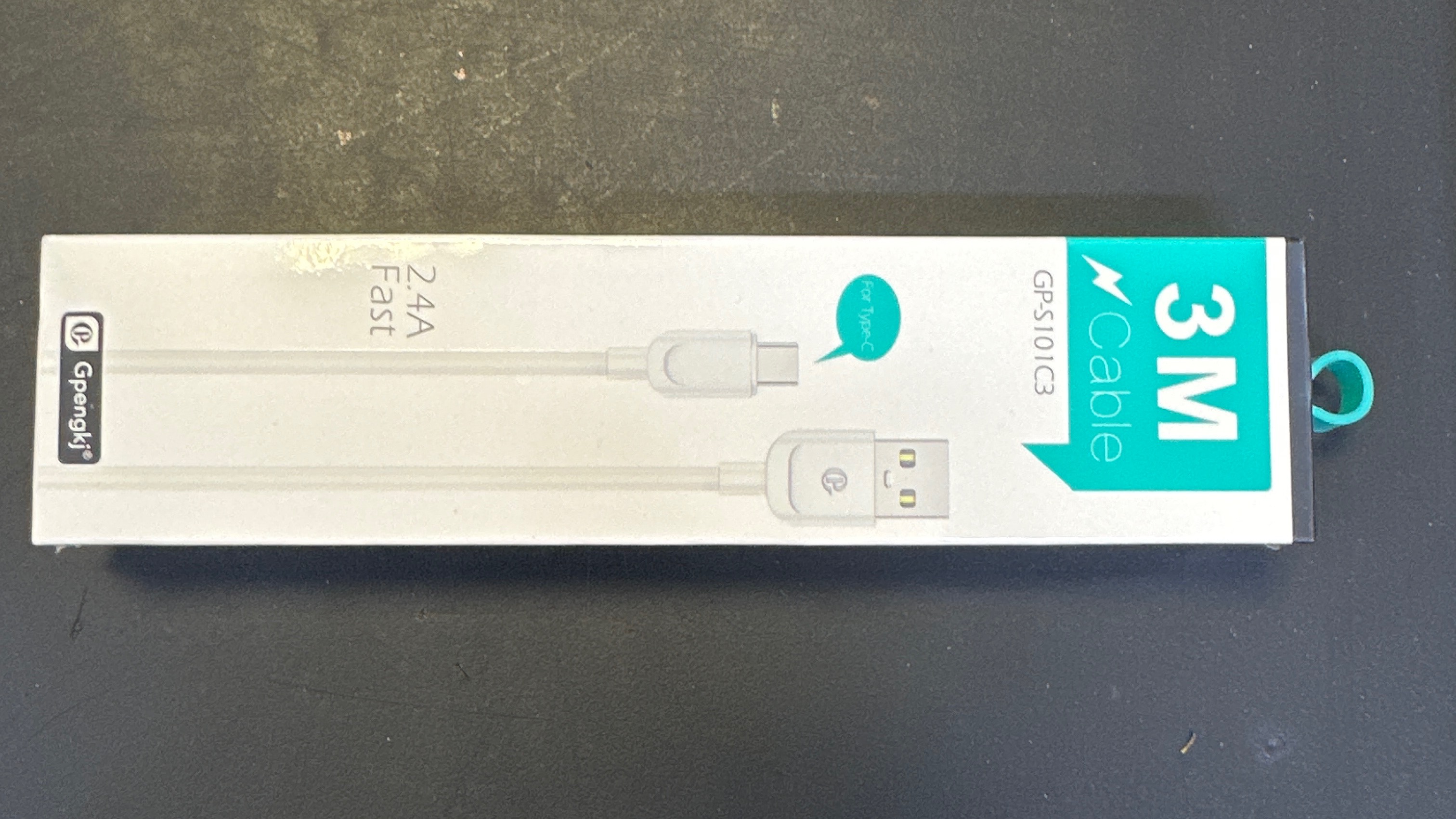 Gpengkj 3M kabel 2.4A fast type c ( usb - iphone)