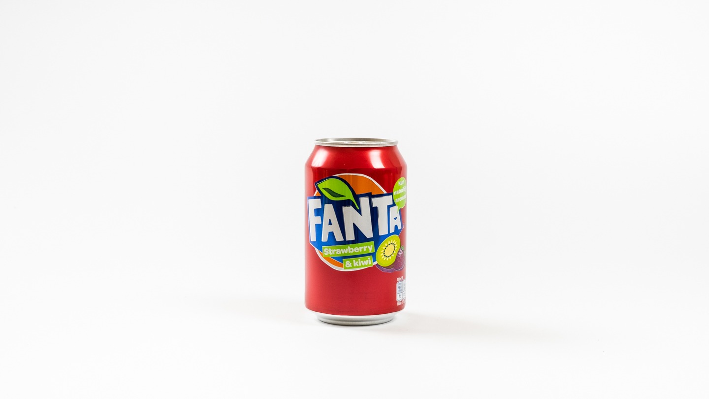 Fanta strawberry & kiwi plech 0,33L