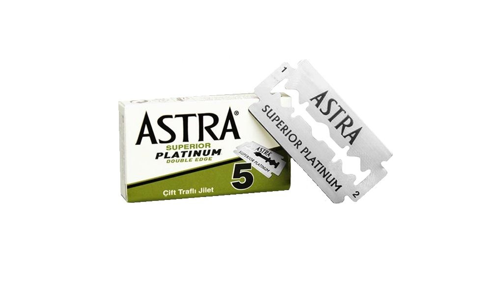 žiletky Astra Superior Platinum, oboustranné, 5 ks
