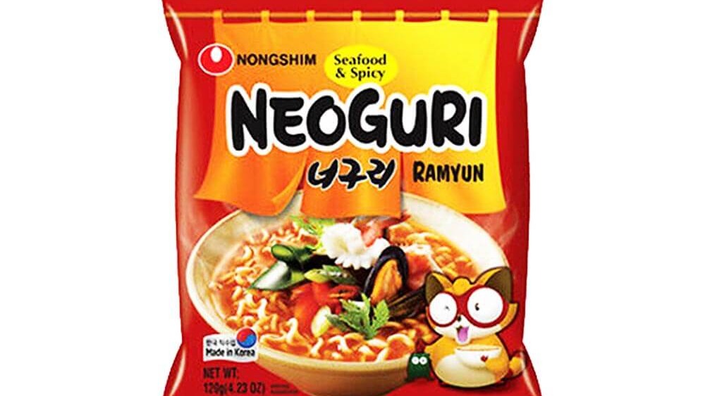NONGSHIM Neoguri Ramyun Seafood Spicy 120g