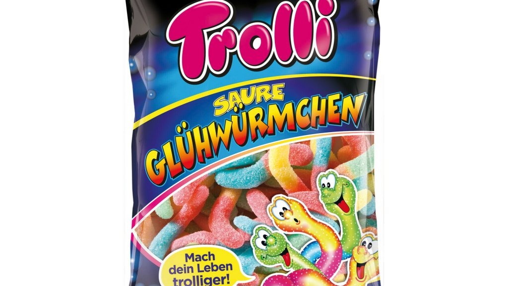 Trolli 200g Saure Gluhwurmchen (Kyselý Červíci)