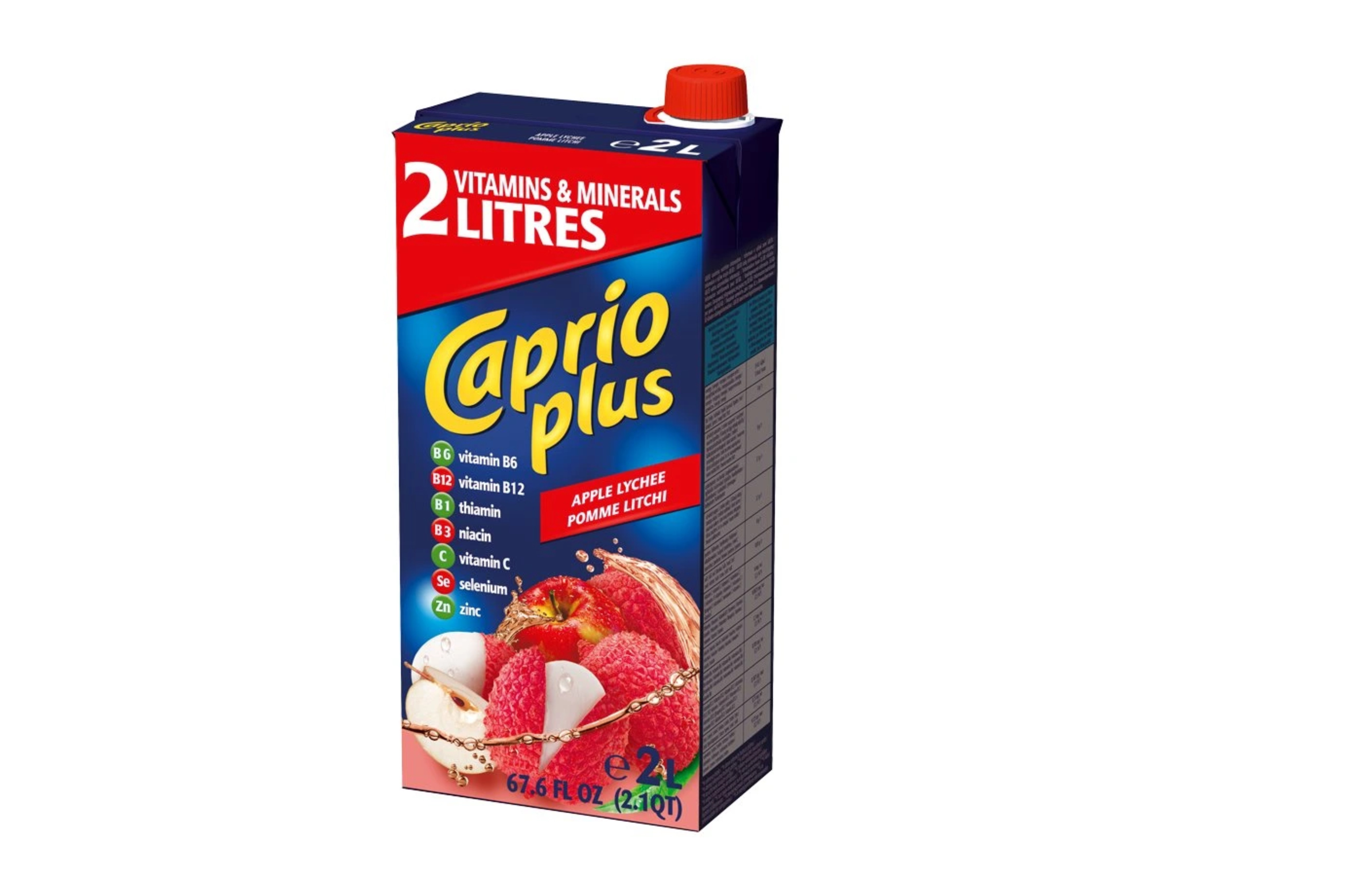 Caprio Jablko & Liči nápoj 2L