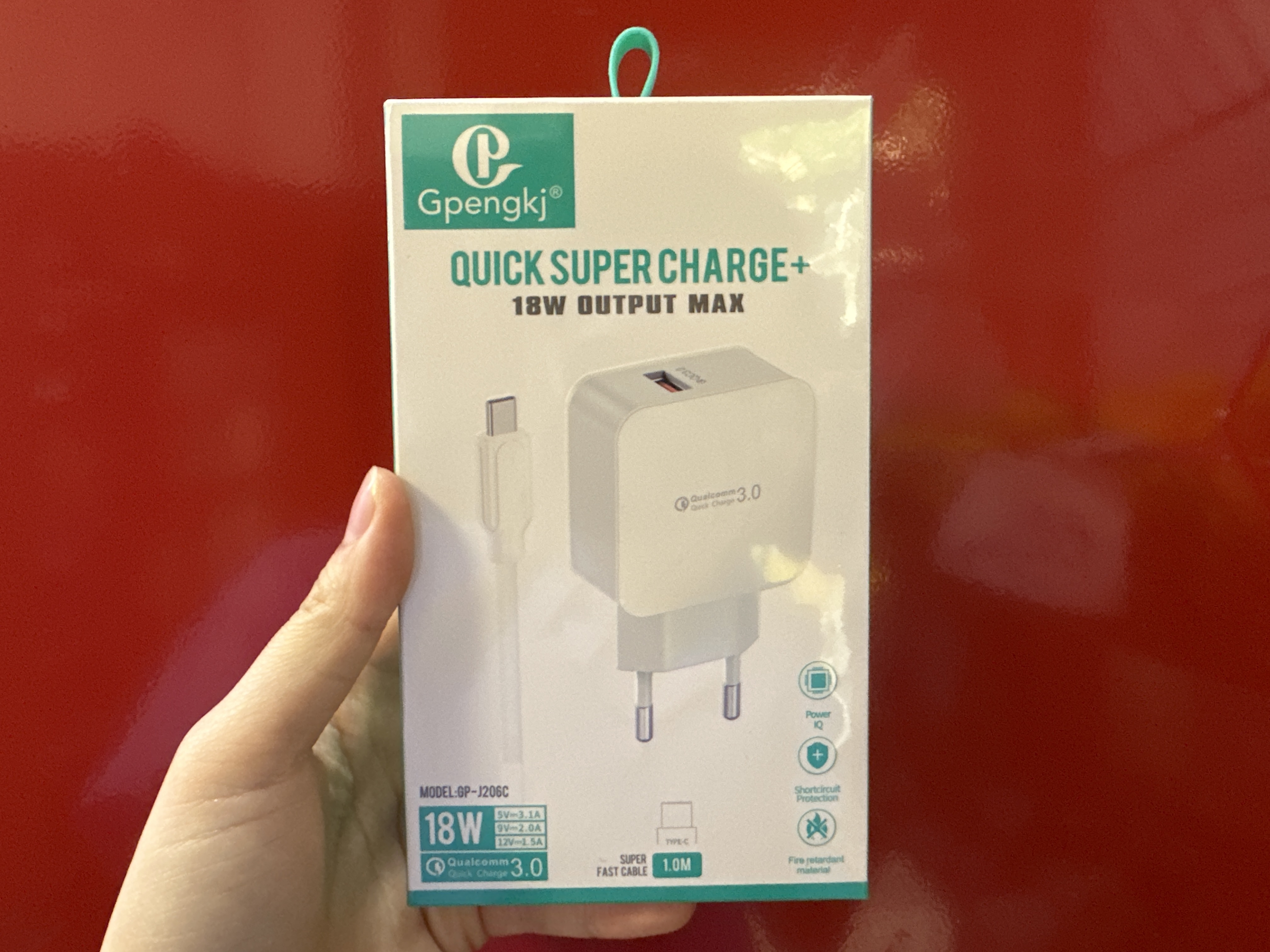 Gpengkj 18W nabíječka 1.0M Type-C ( usb - type c)