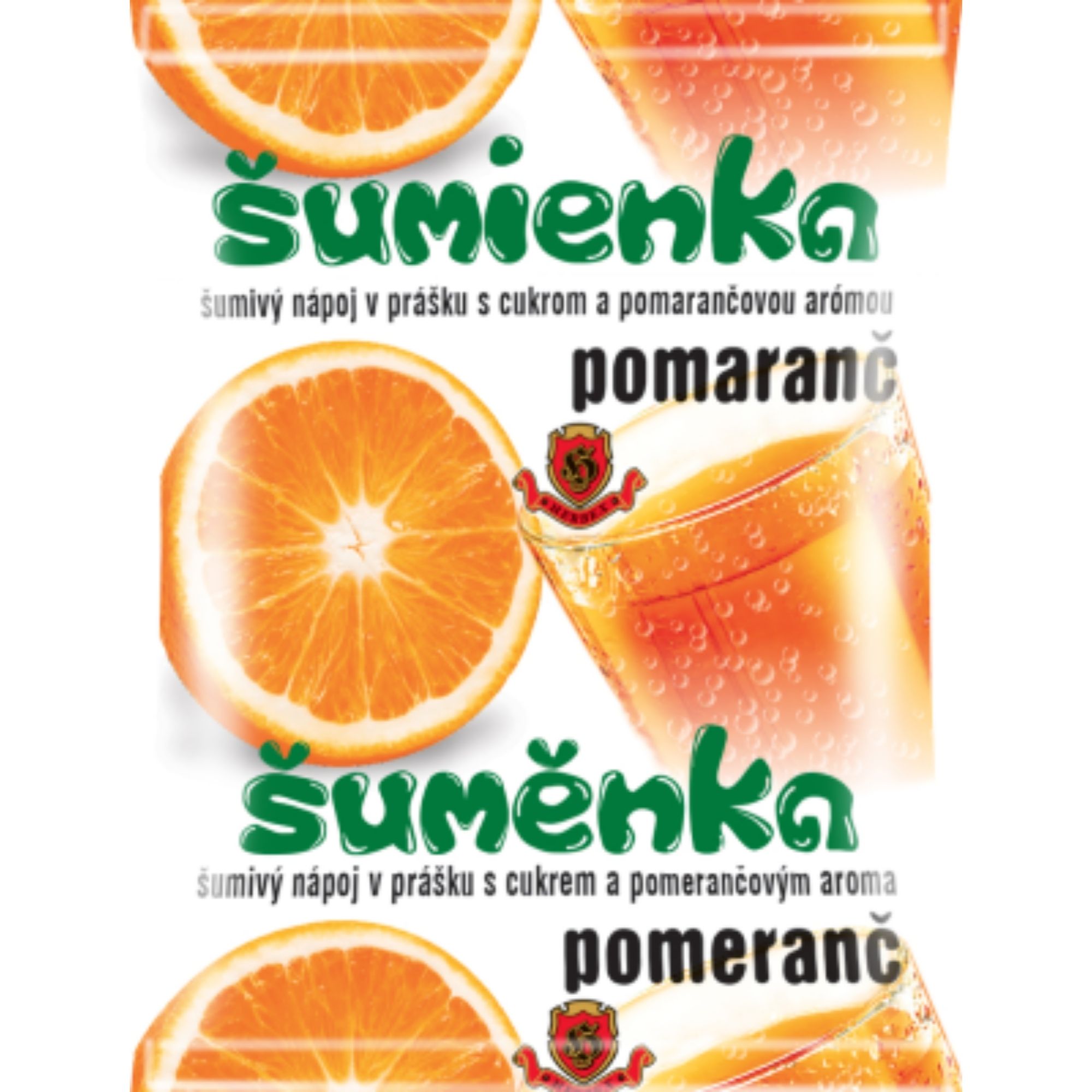 Herbex Šuměnky (šumivý nápoj) 2x10g - Pomerančové