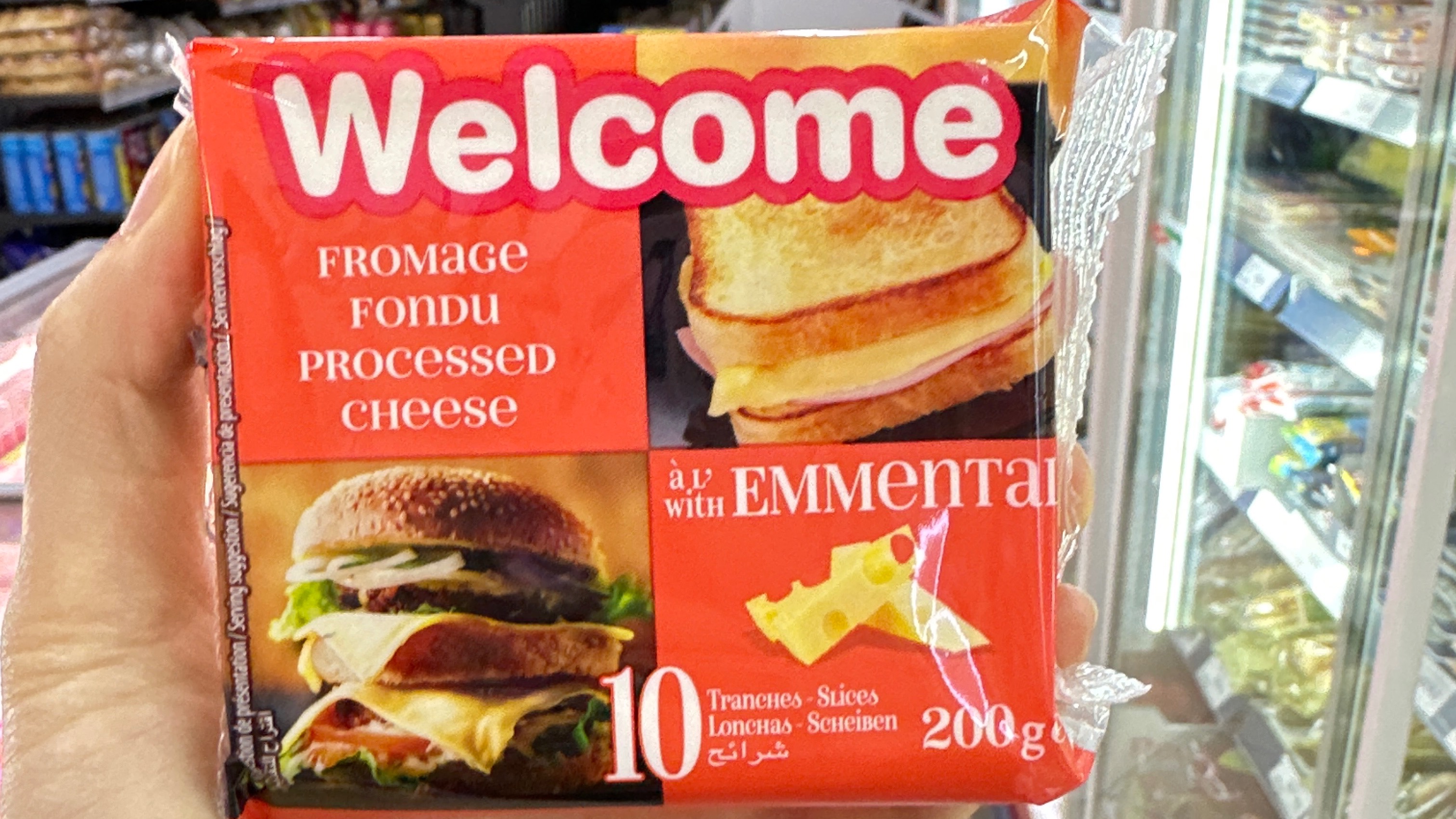 Welcome plátky Emmental 200g
