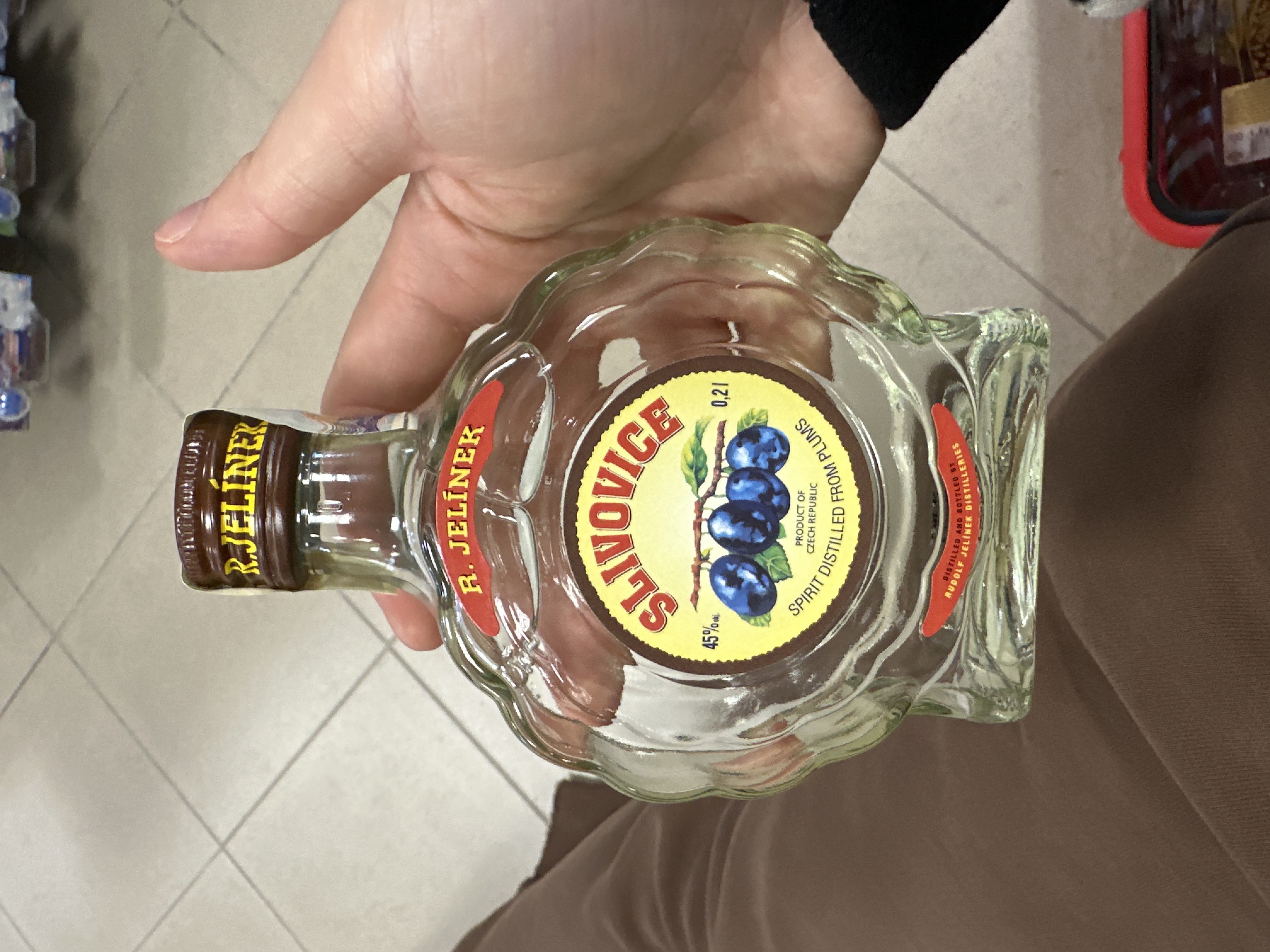 Slivovice Bílá Budík R. JELÍNEK 200 ml