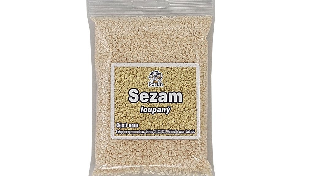 Perun sezam loupaný 100g