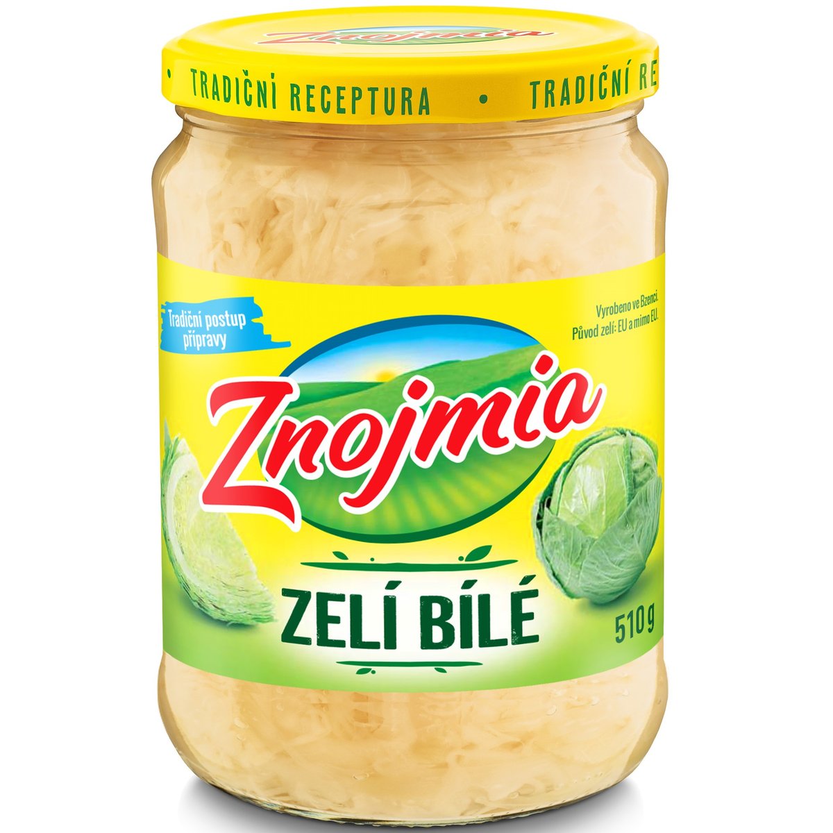 Znojmia Zelí bílé 540g